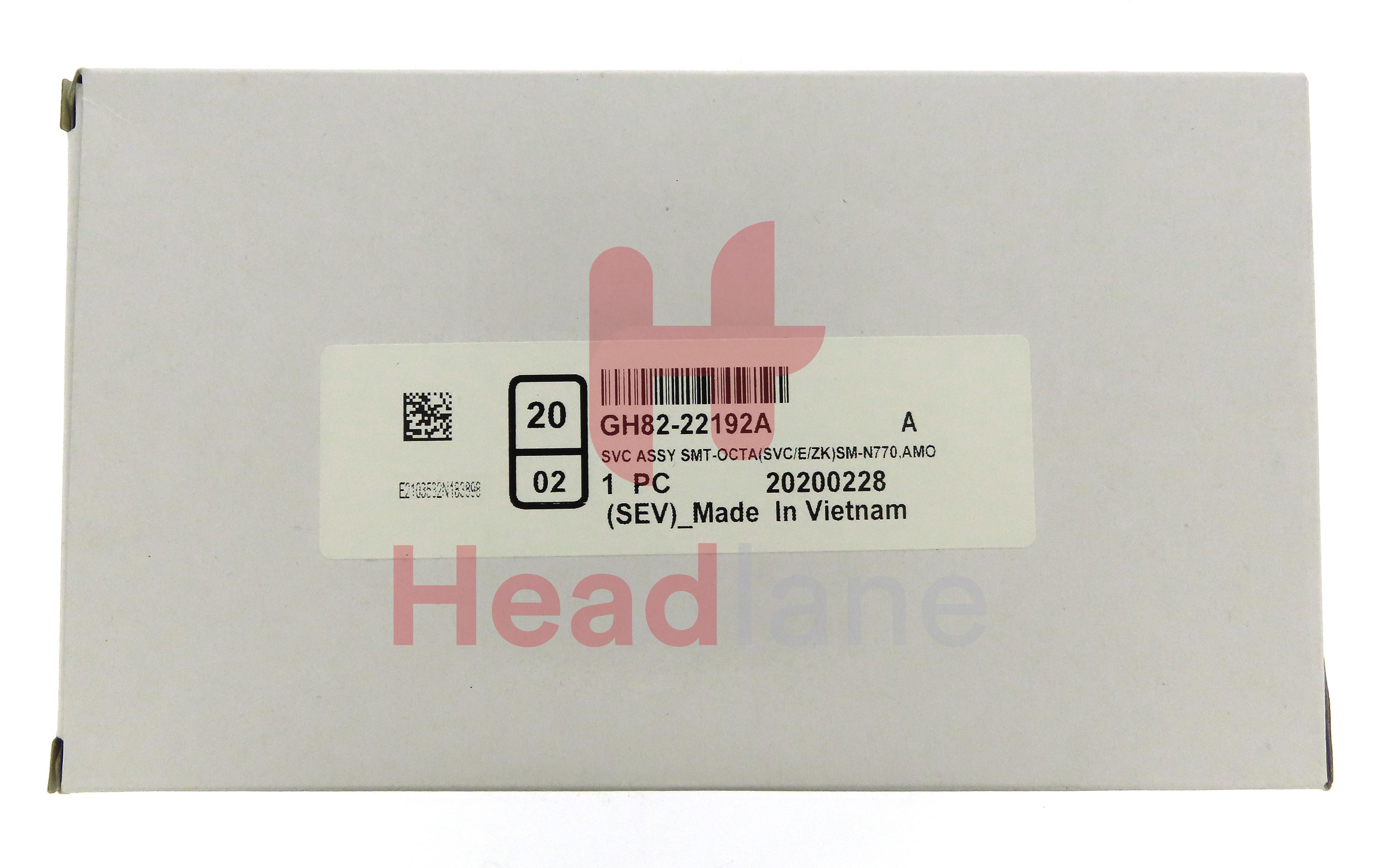 Samsung SM-N770 Galaxy Note 10 Lite LCD Display / Screen + Touch - Black