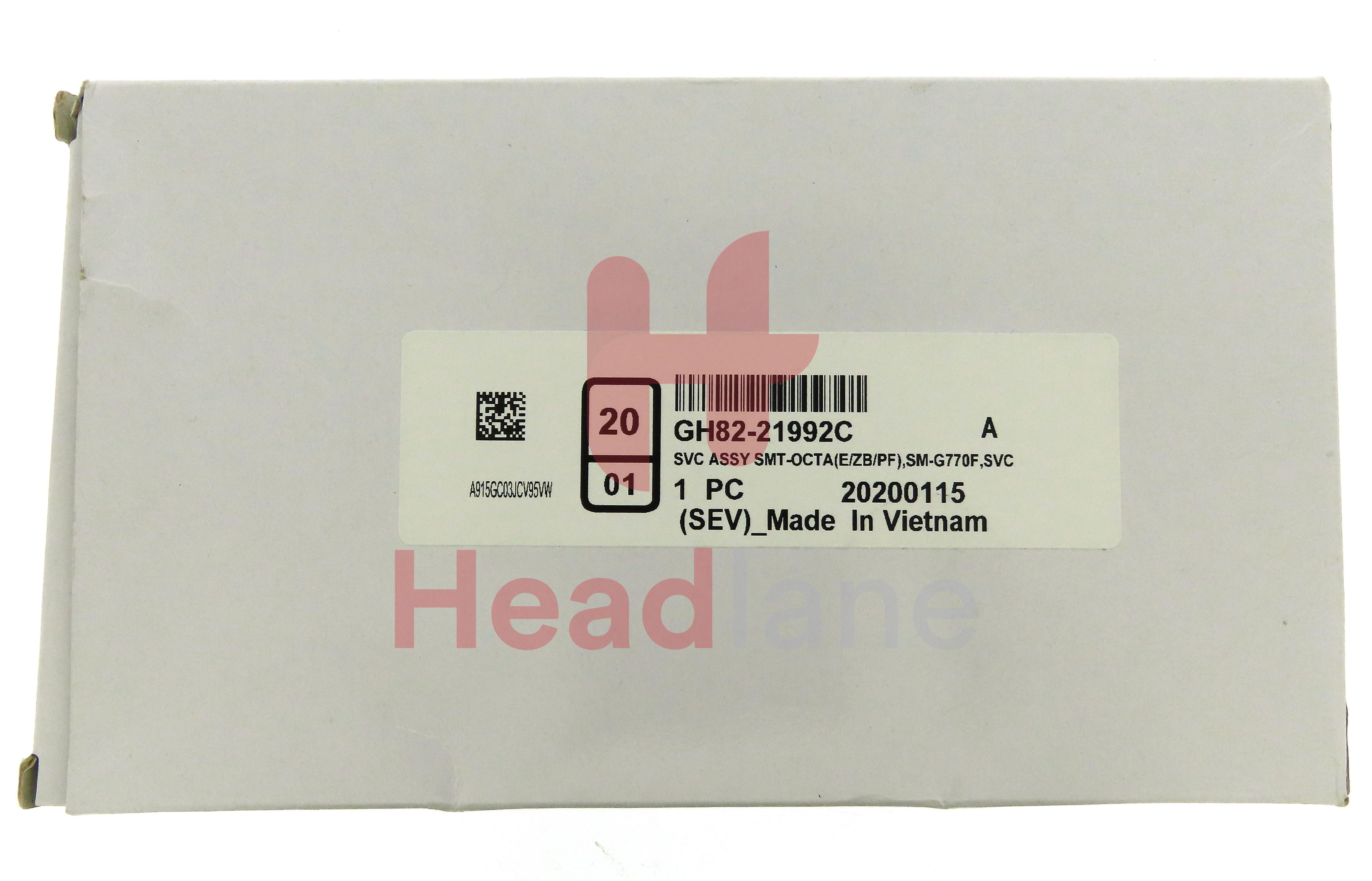 Samsung SM-G770 Galaxy S10 Lite LCD Display / Screen + Touch - Blue