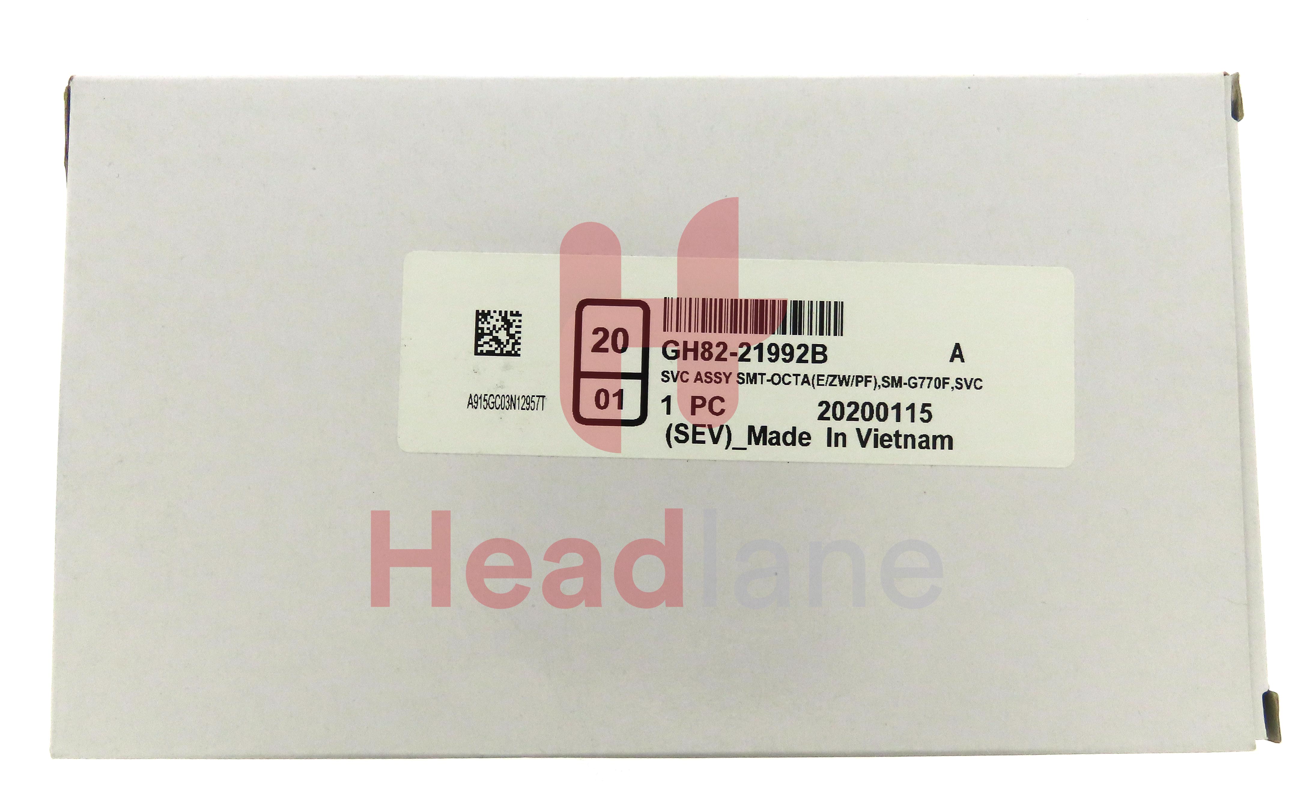 Samsung SM-G770 Galaxy S10 Lite LCD Display / Screen + Touch - White