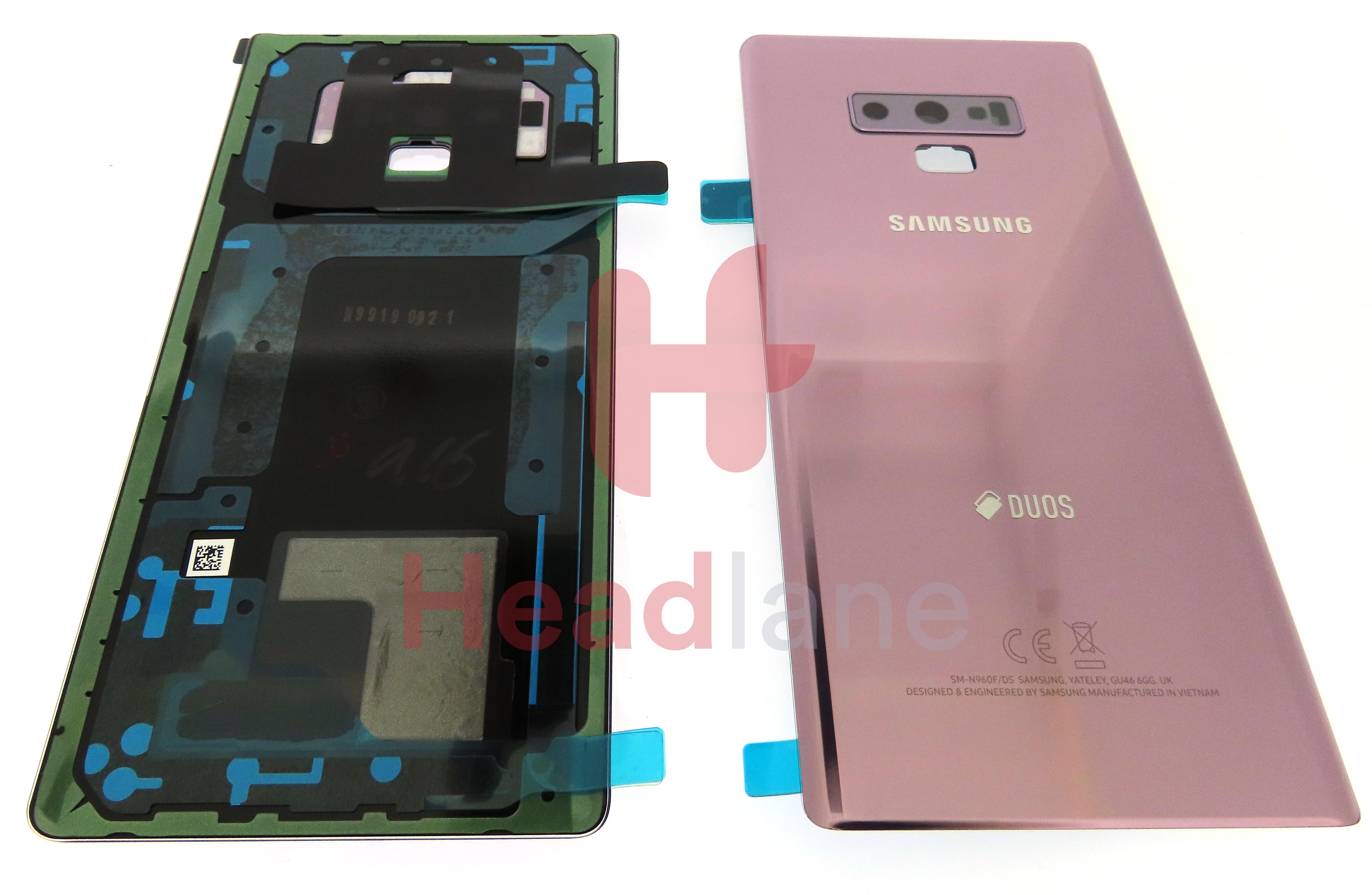 Samsung SM-N960 Galaxy Note 9 Battery Cover - Lavender