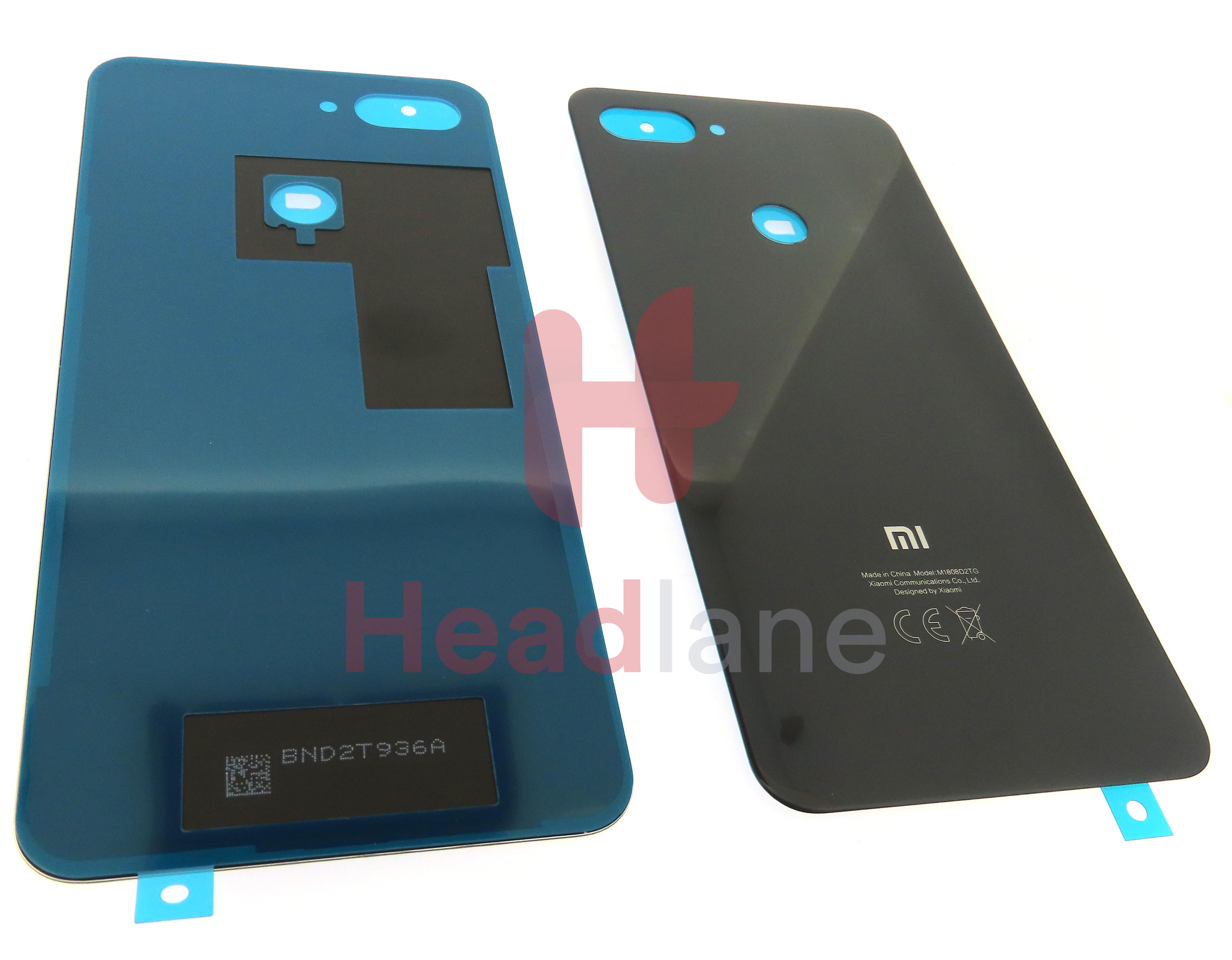 Xiaomi Mi 8 Lite Back / Battery Cover - Black