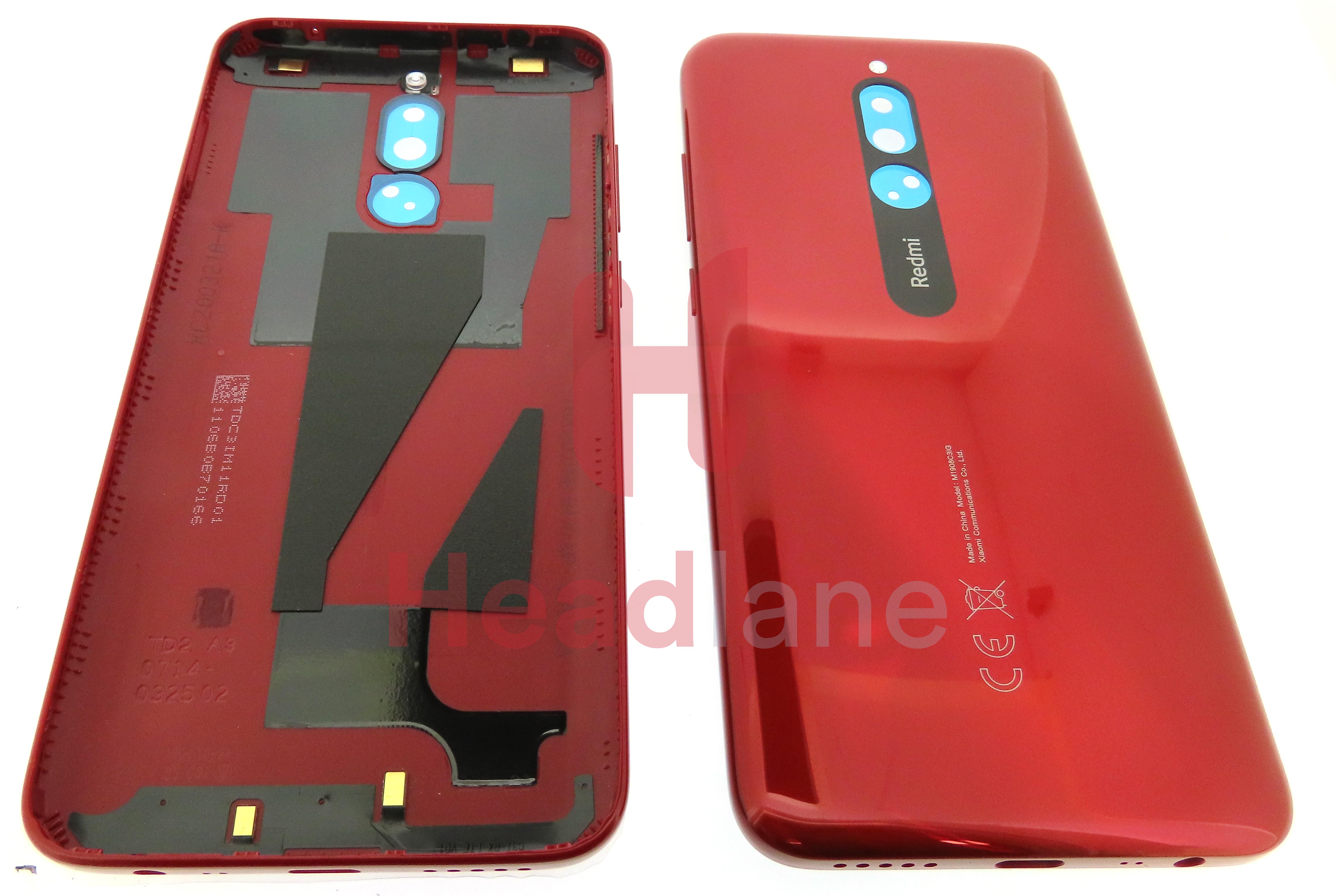 Xiaomi Redmi 8 Back / Battery Cover - Ruby Red