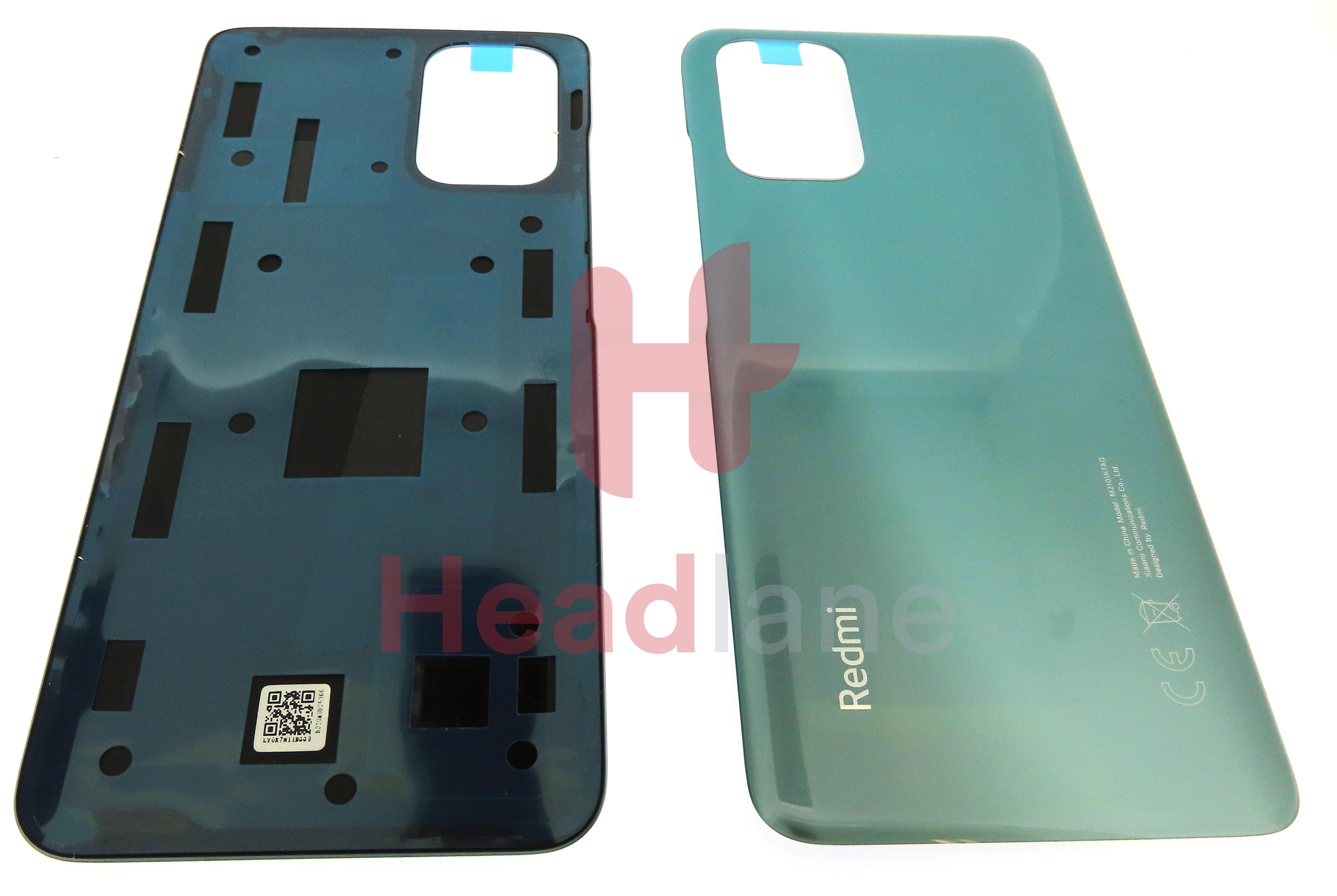 Xiaomi Redmi Note 10 Back / Battery Cover - Lake Green