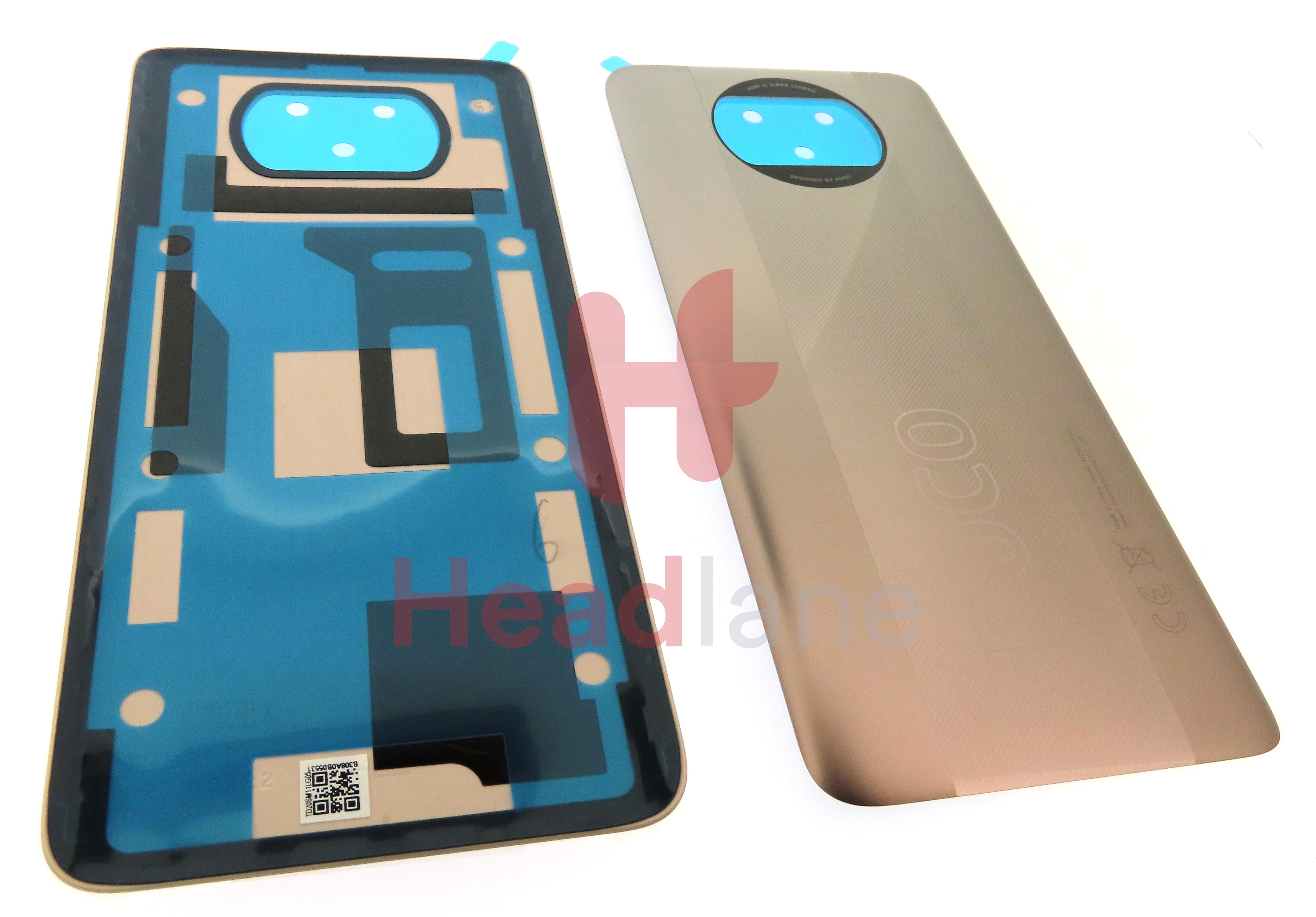 Xiaomi Poco X3 Pro Back / Battery Cover - Gold