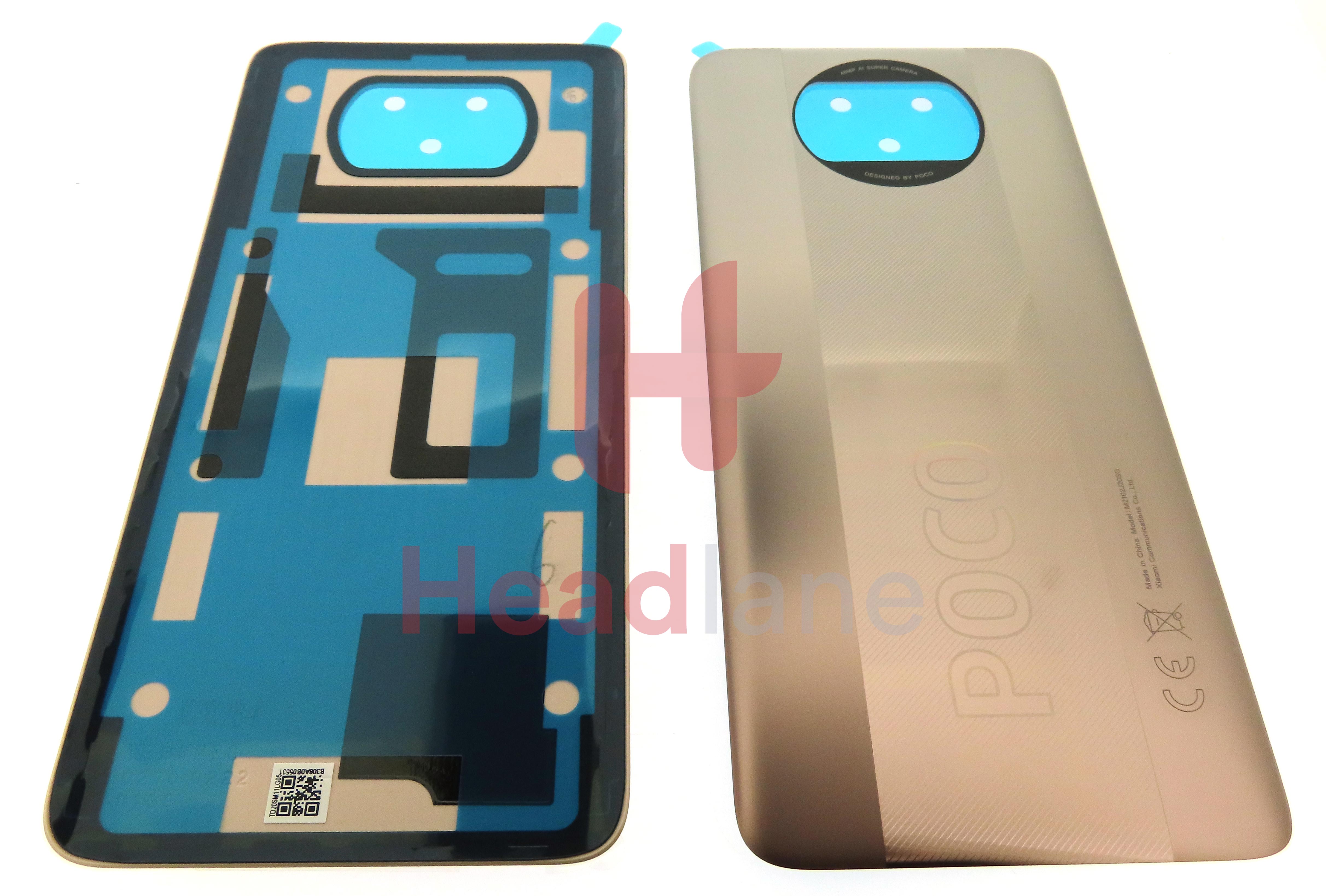 Xiaomi Poco X3 Pro Back / Battery Cover - Gold