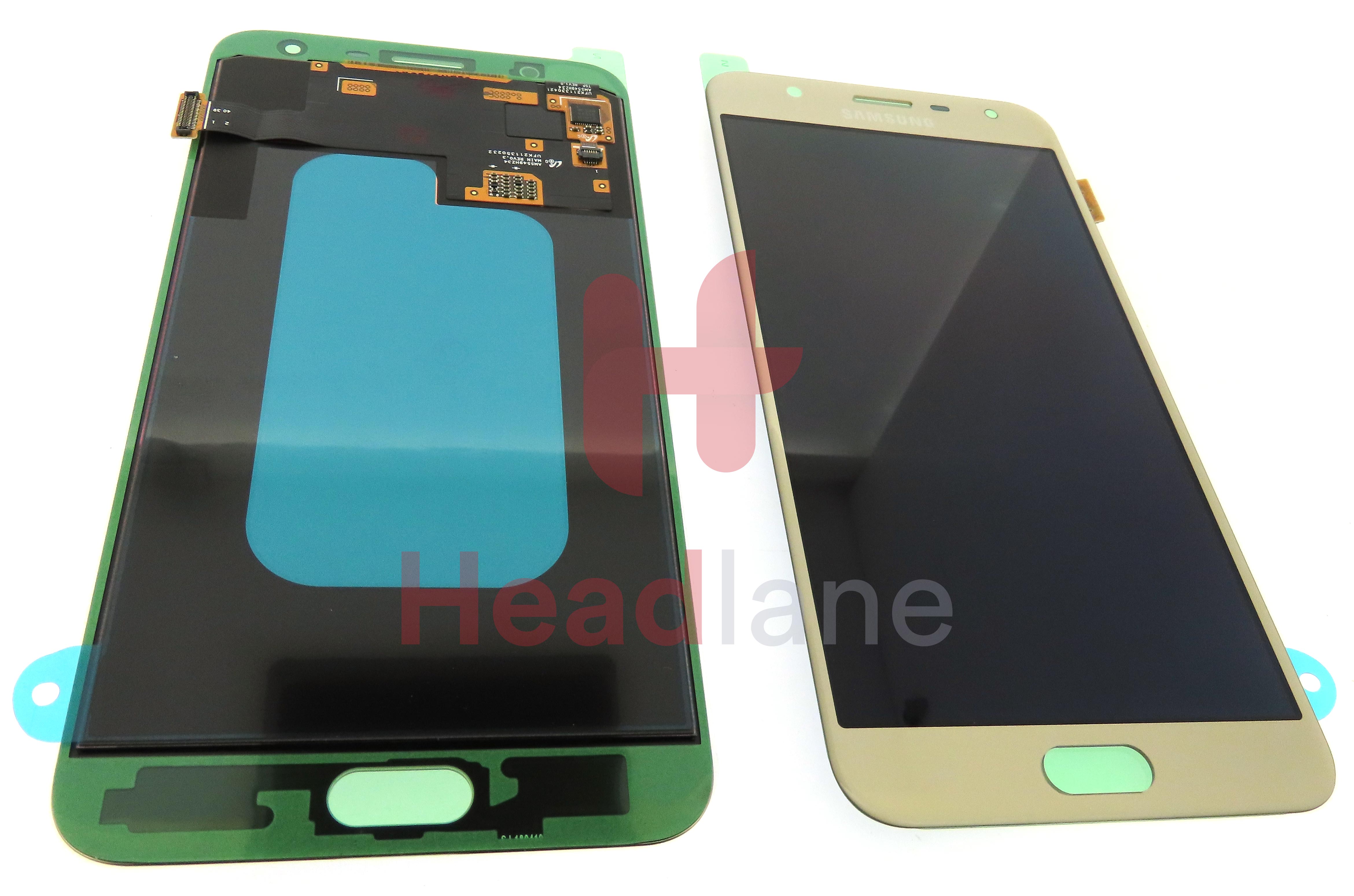 Samsung SM-J720 Galaxy J7 Duo LCD Display / Screen + Touch - Gold