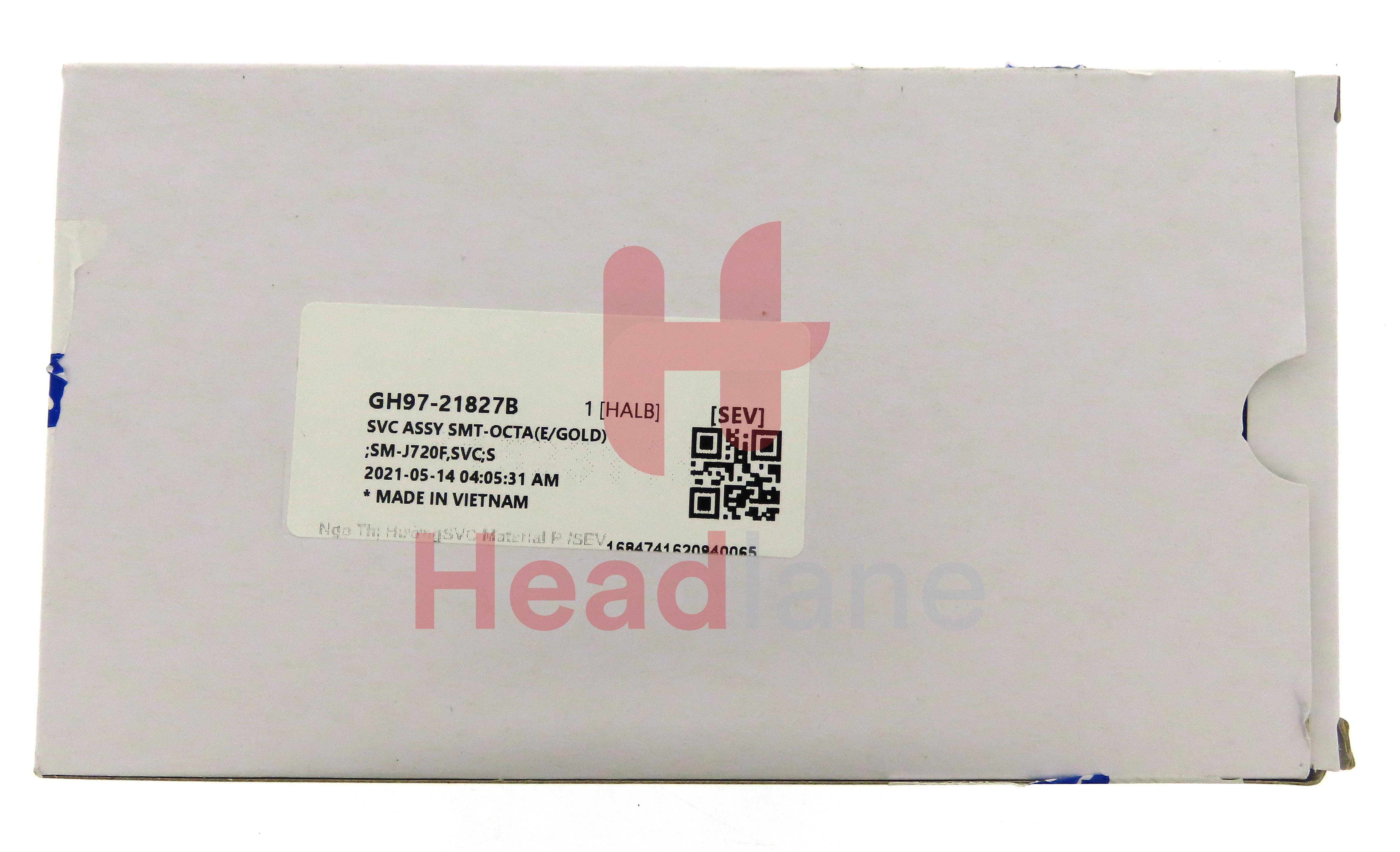 Samsung SM-J720 Galaxy J7 Duo LCD Display / Screen + Touch - Gold