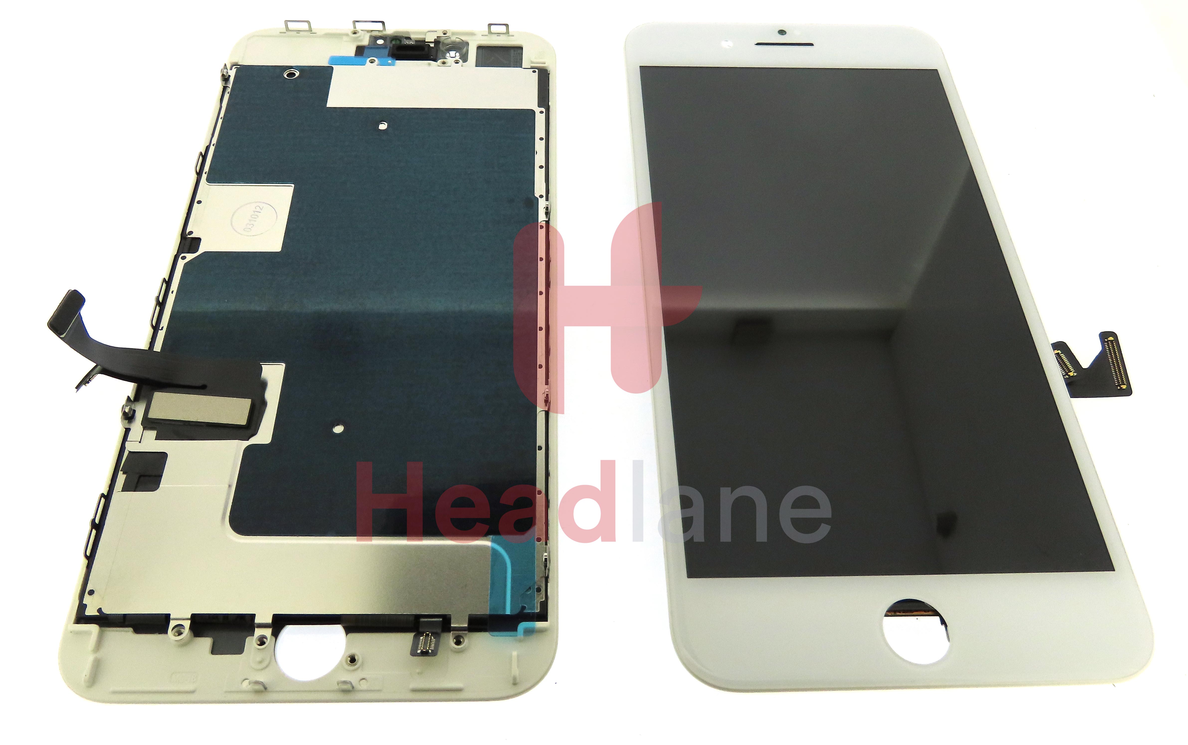 Apple iPhone 8 Plus LCD Display / Screen (Vivid) - White (ZY)