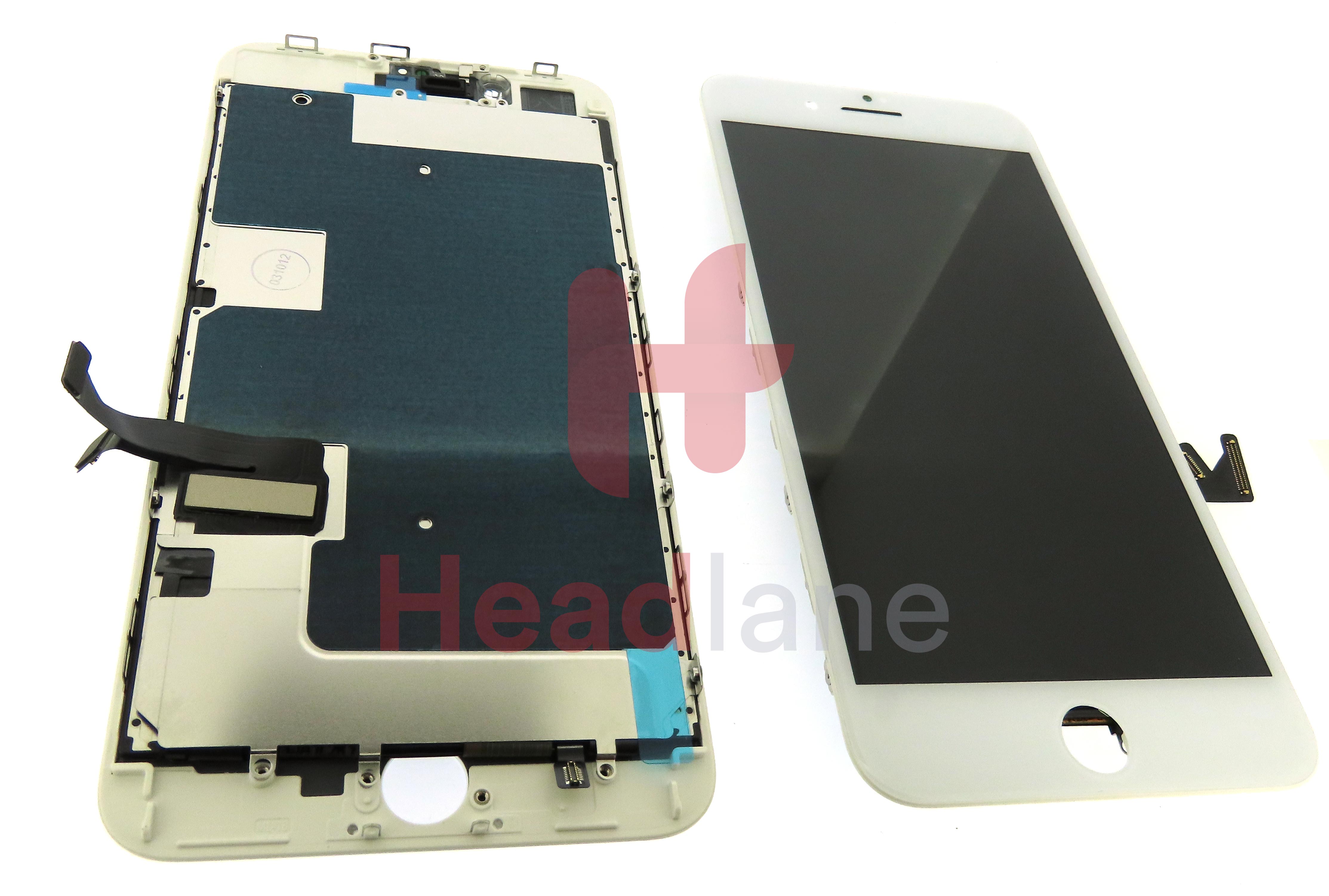 Apple iPhone 8 Plus LCD Display / Screen (Vivid) - White (ZY)