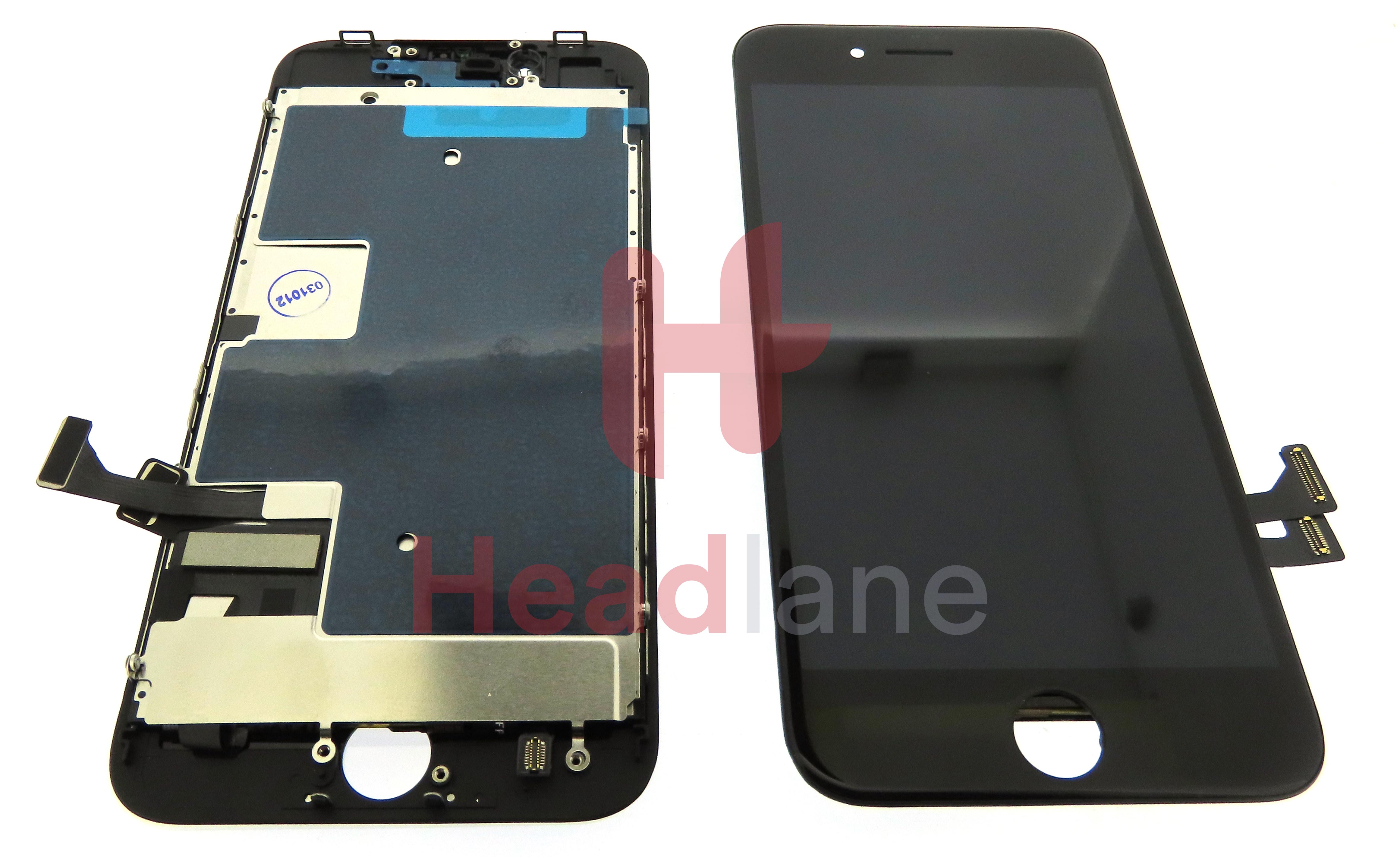 Apple iPhone 8 / SE2 LCD Display / Screen (Premium) - Black (ZY)