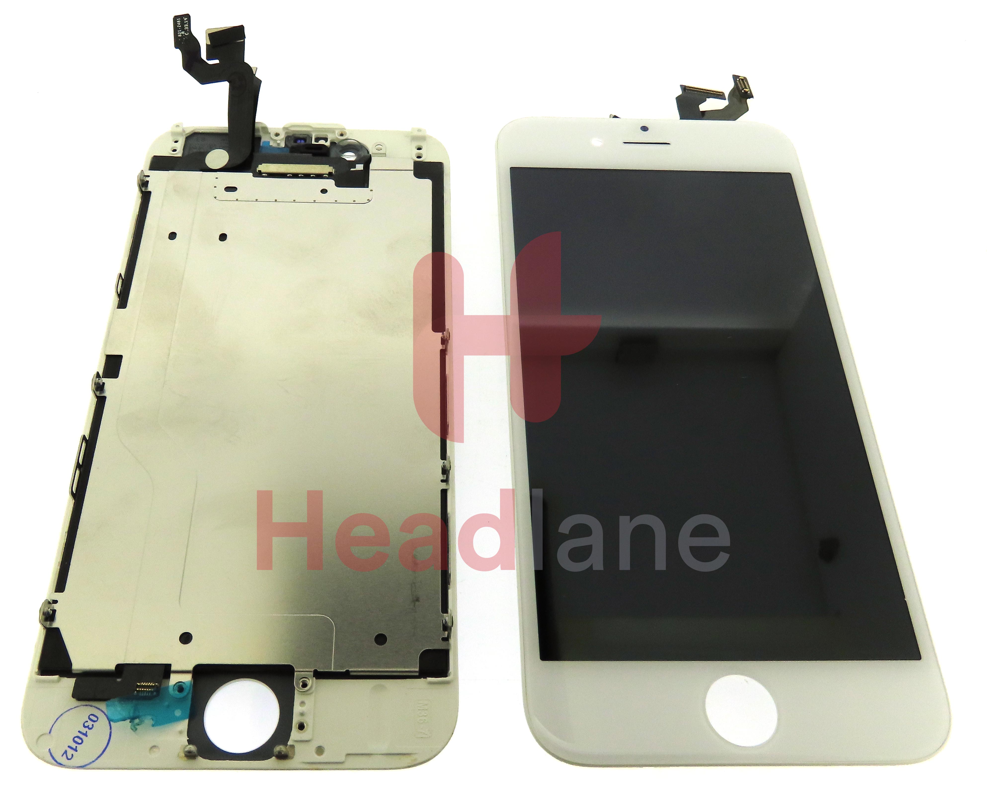Apple iPhone 6 LCD Display / Screen (Vivid) - White (ZY)