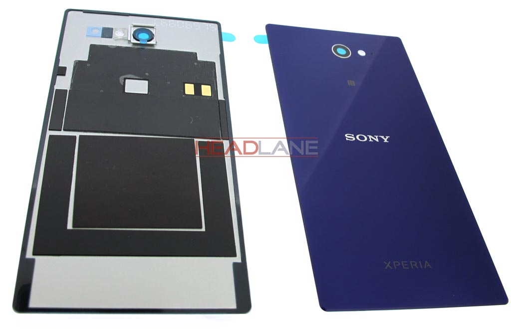 Sony D2305 / D2306 Xperia M2 Battery Cover - Purple