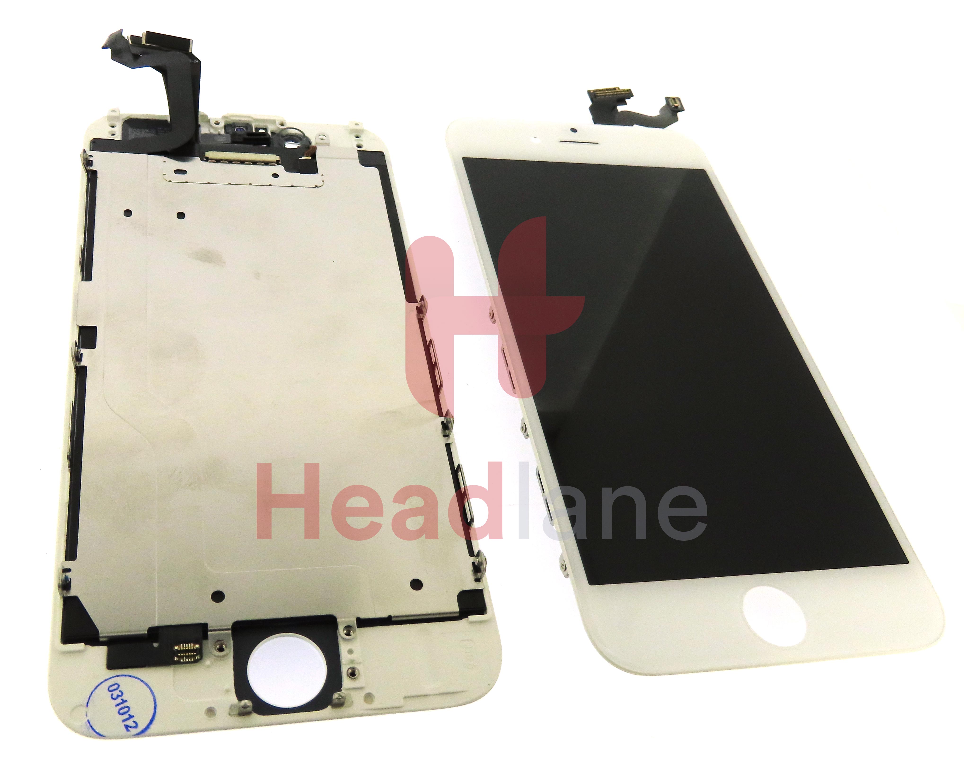 Apple iPhone 6 LCD Display / Screen (FOG) - White (ZY)