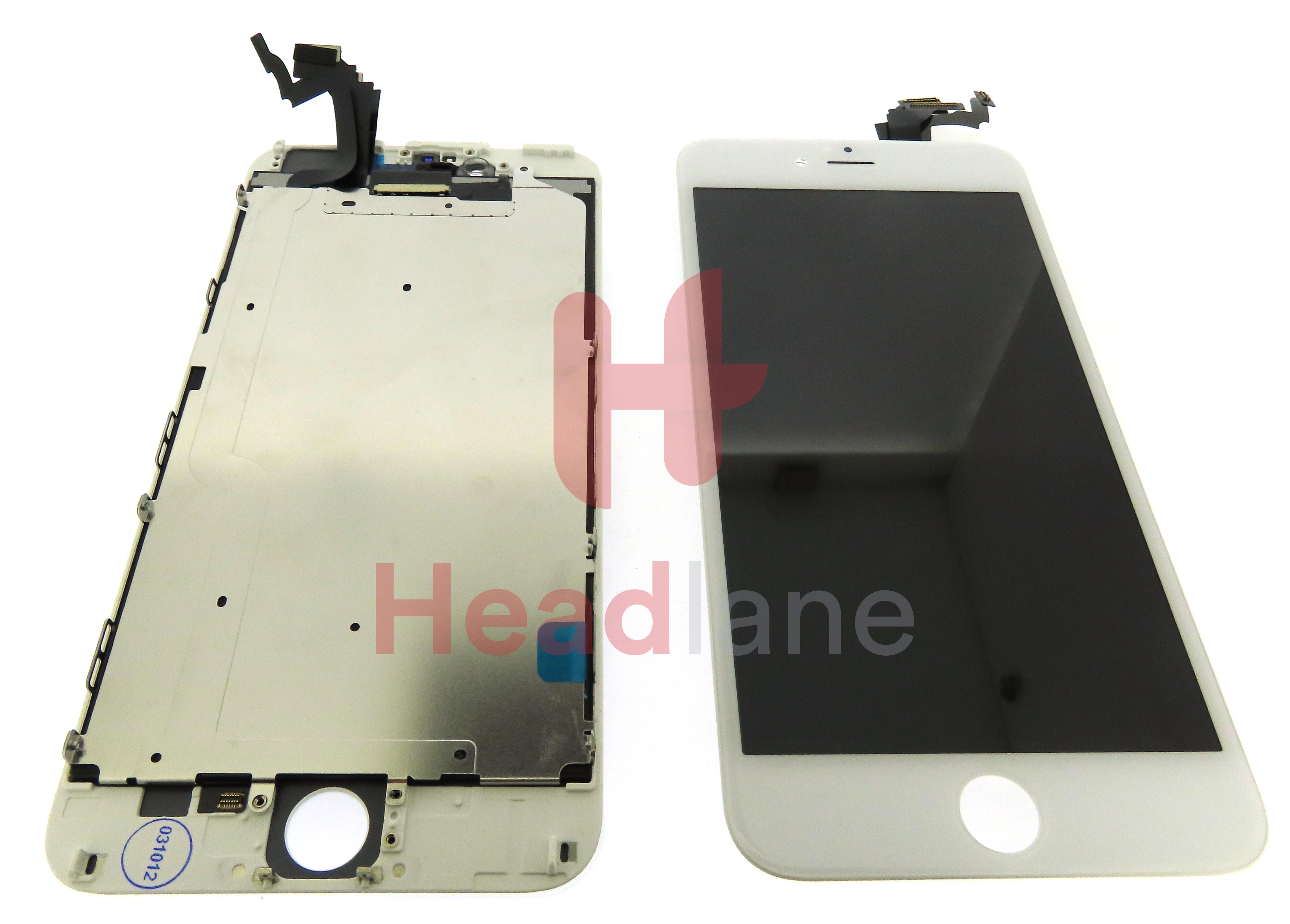 Apple iPhone 6 Plus LCD Display / Screen (Vivid) - White (ZY)