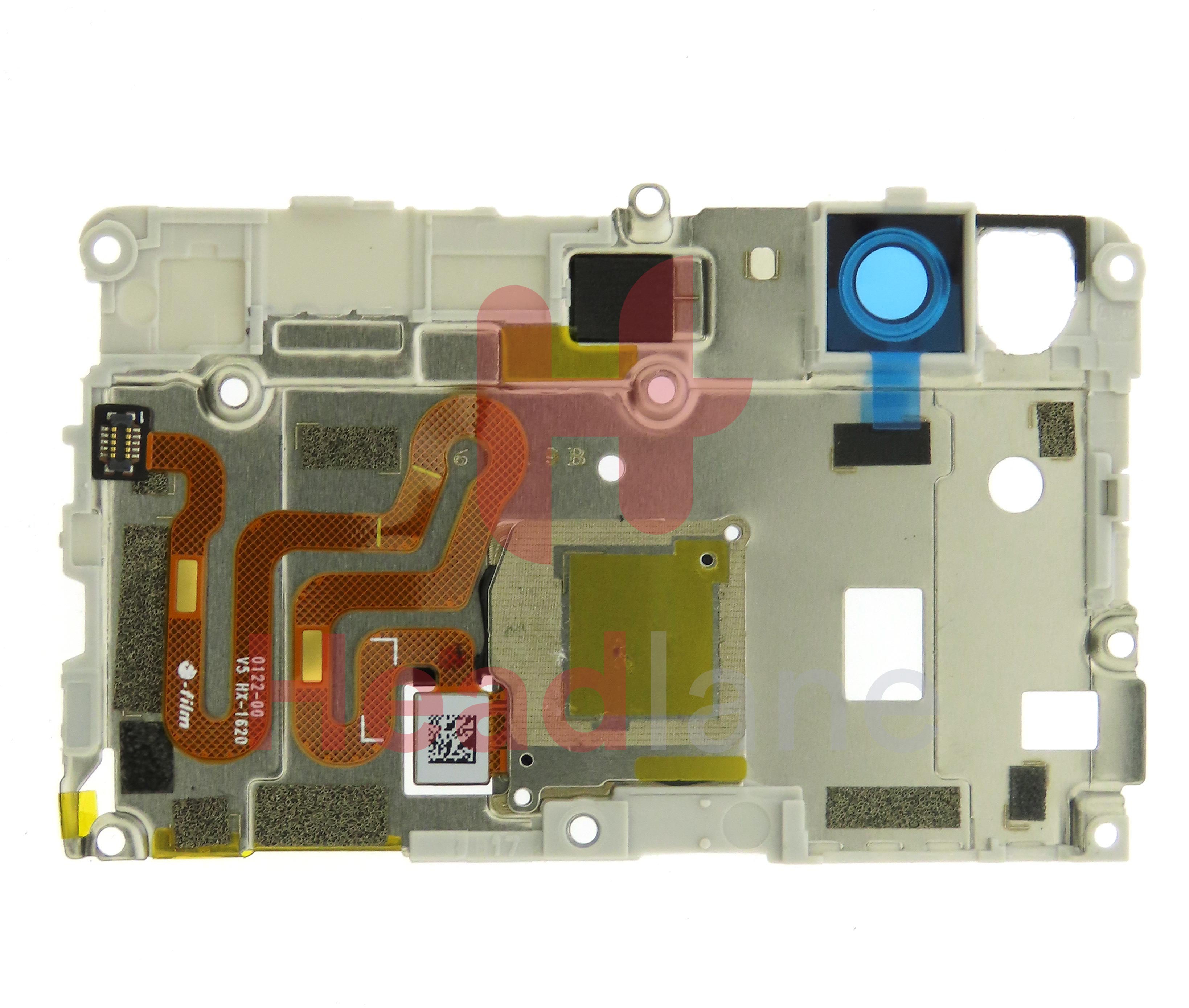 Huawei P9 Lite Rear Top Cover + Fingerprint Reader / Sensor - Black