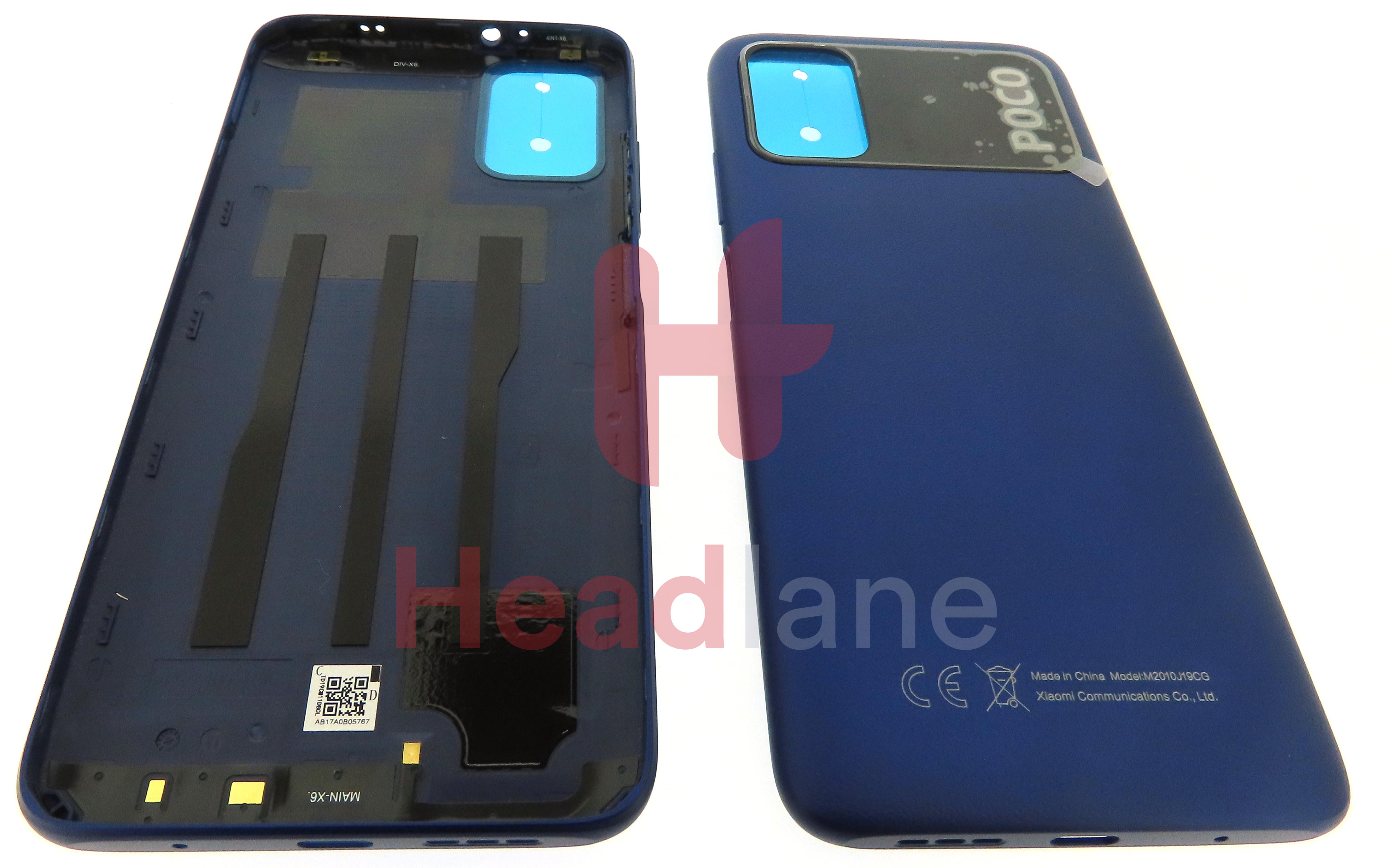 Xiaomi Poco M3 Back / Battery Cover - Blue