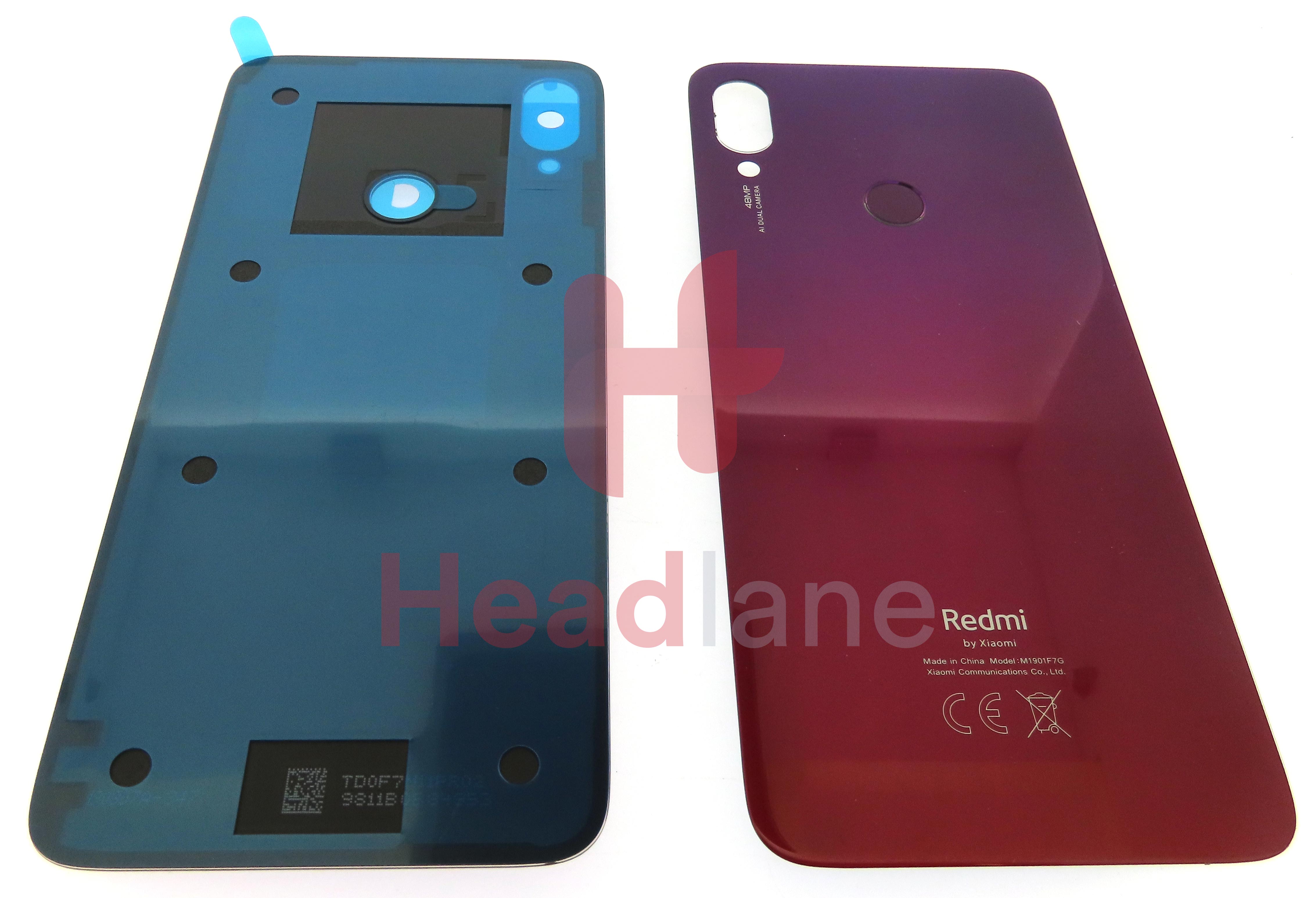 Xiaomi Redmi Note 7 Back / Battery Cover - Red