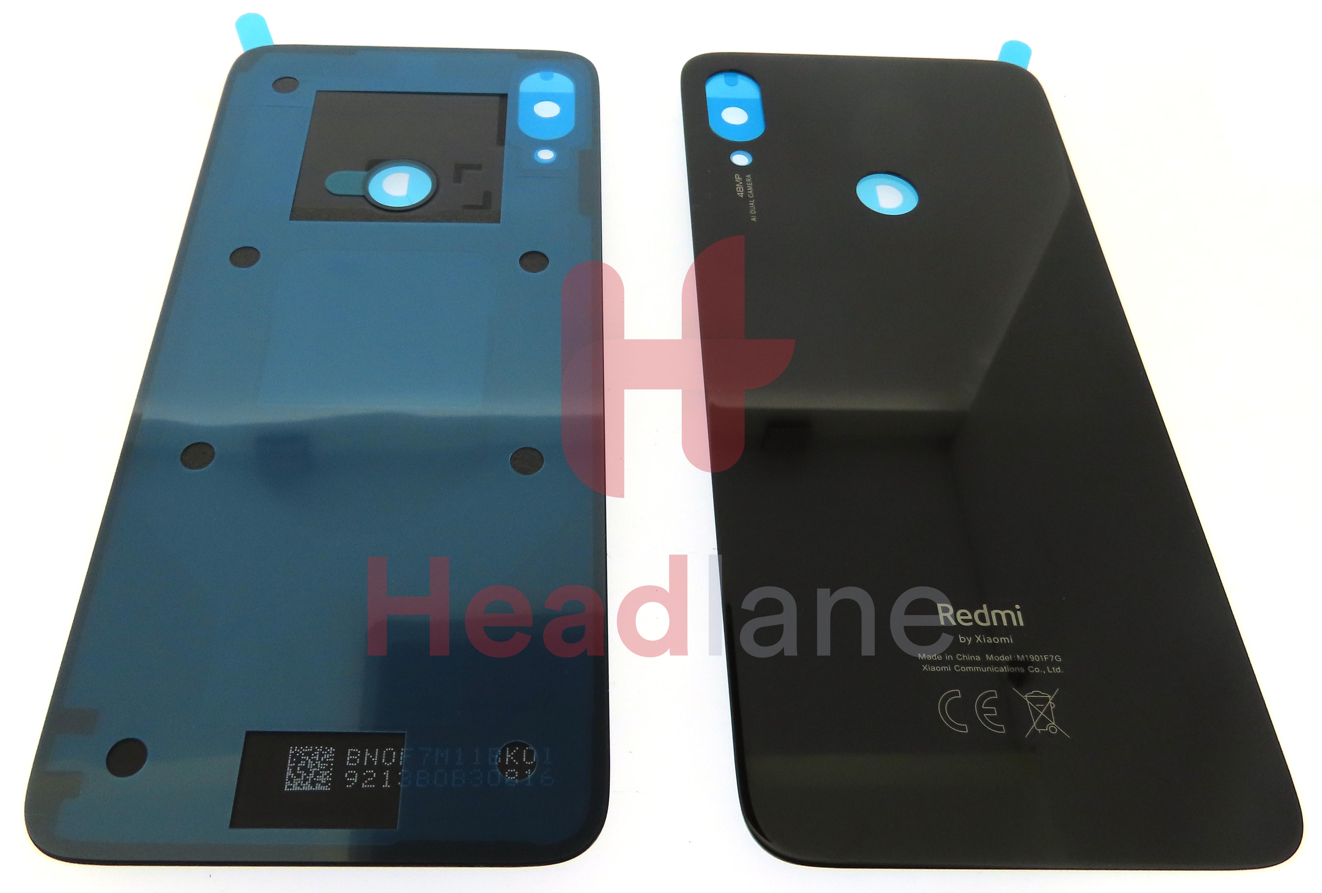 Xiaomi Redmi Note 7 Back / Battery Cover - Black