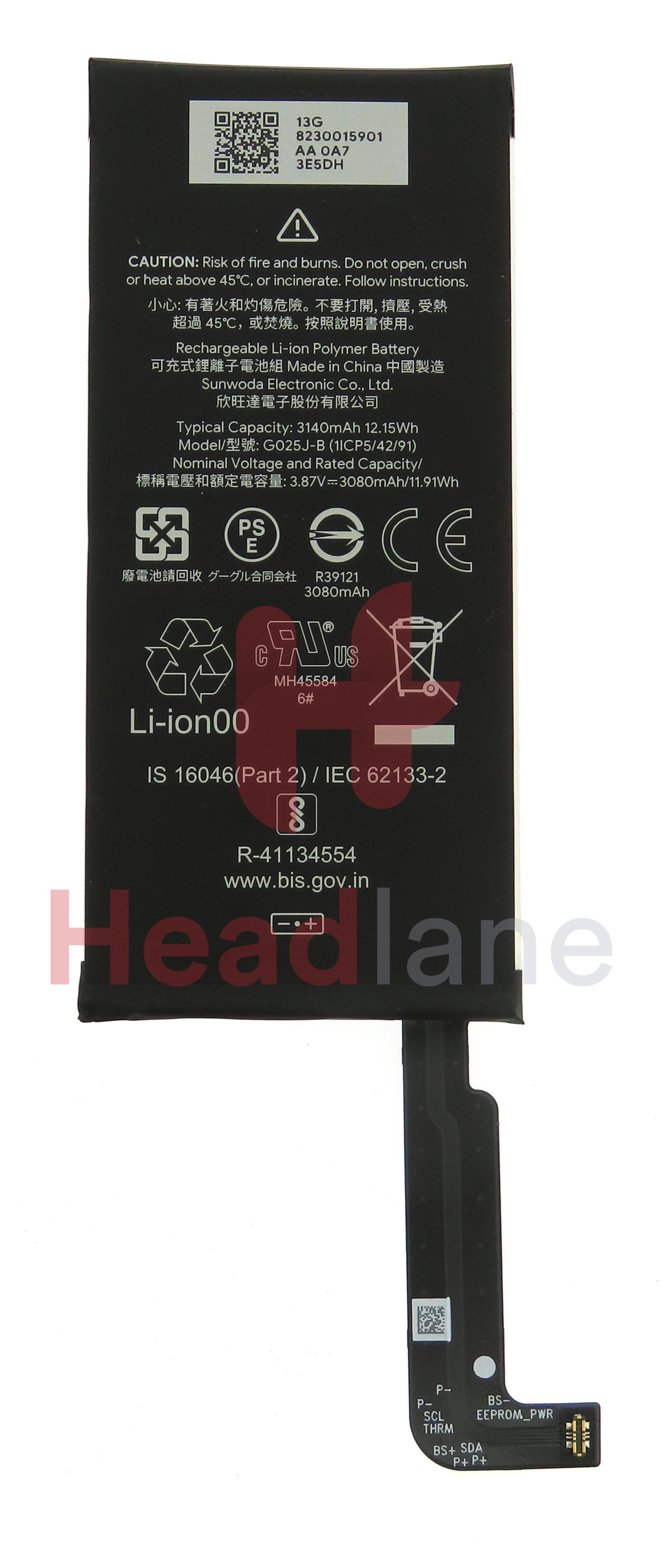 Google Pixel 4A Internal Battery