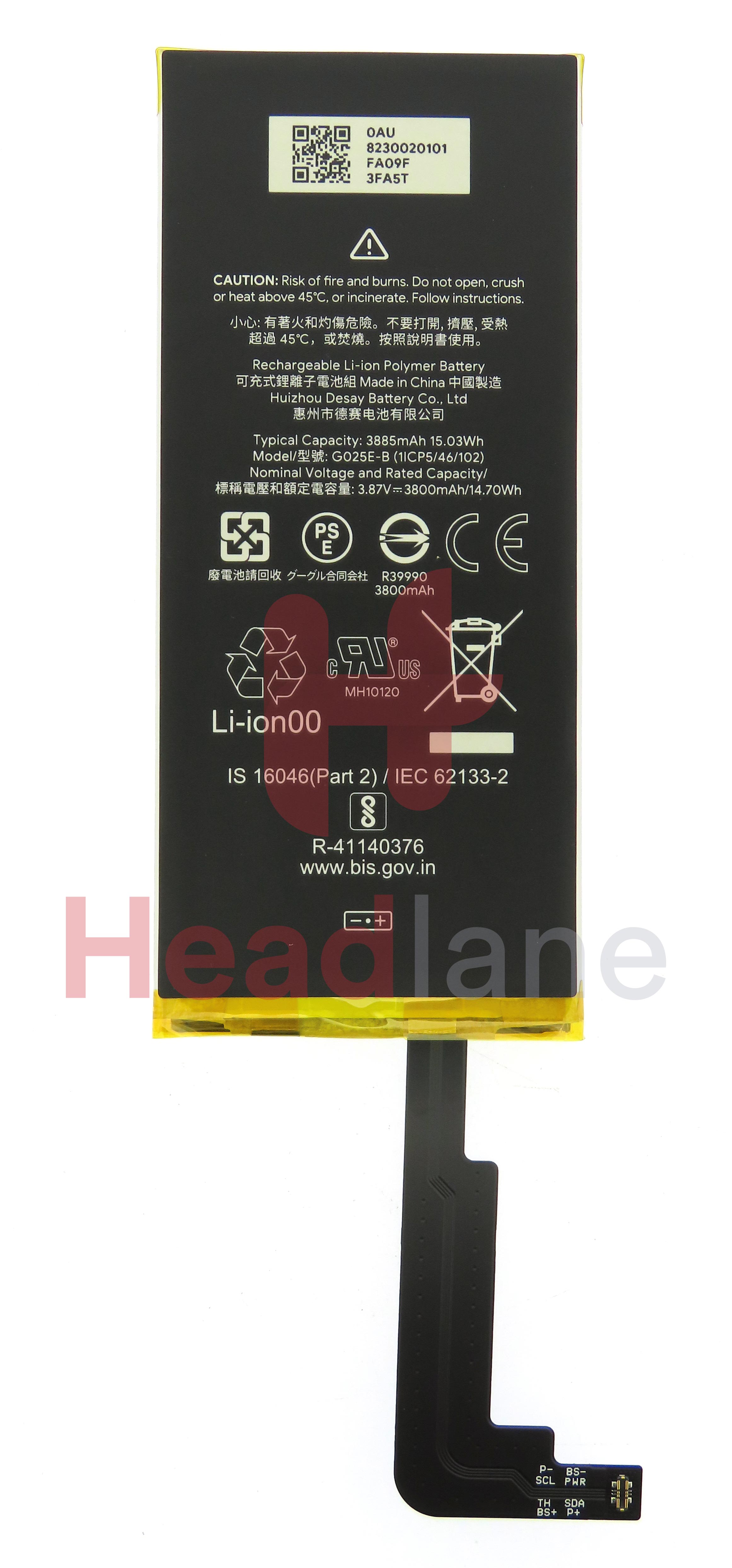 Google Pixel 4A 5G Internal Battery