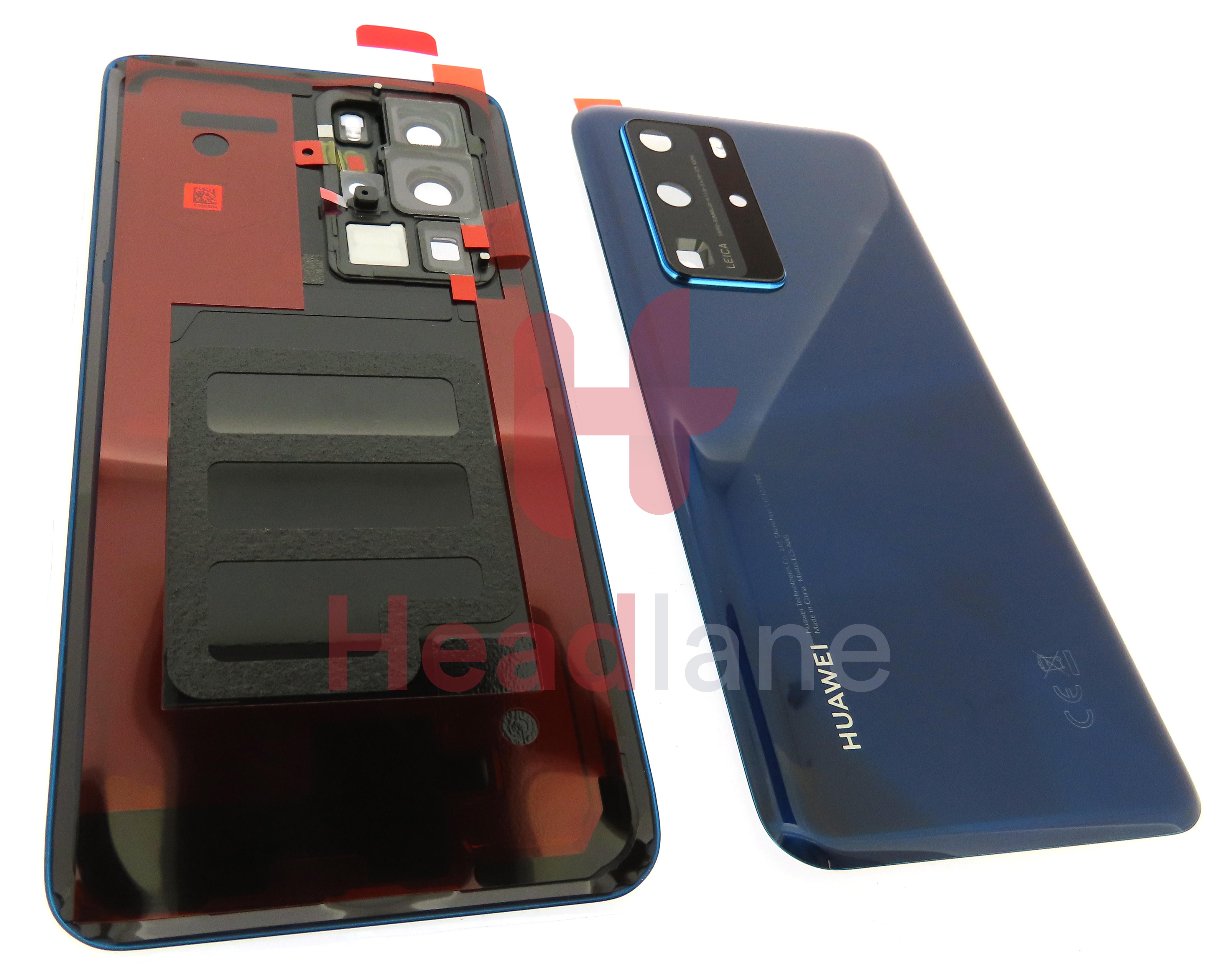 Huawei P40 Pro Back / Battery Cover - Deep Sea Blue