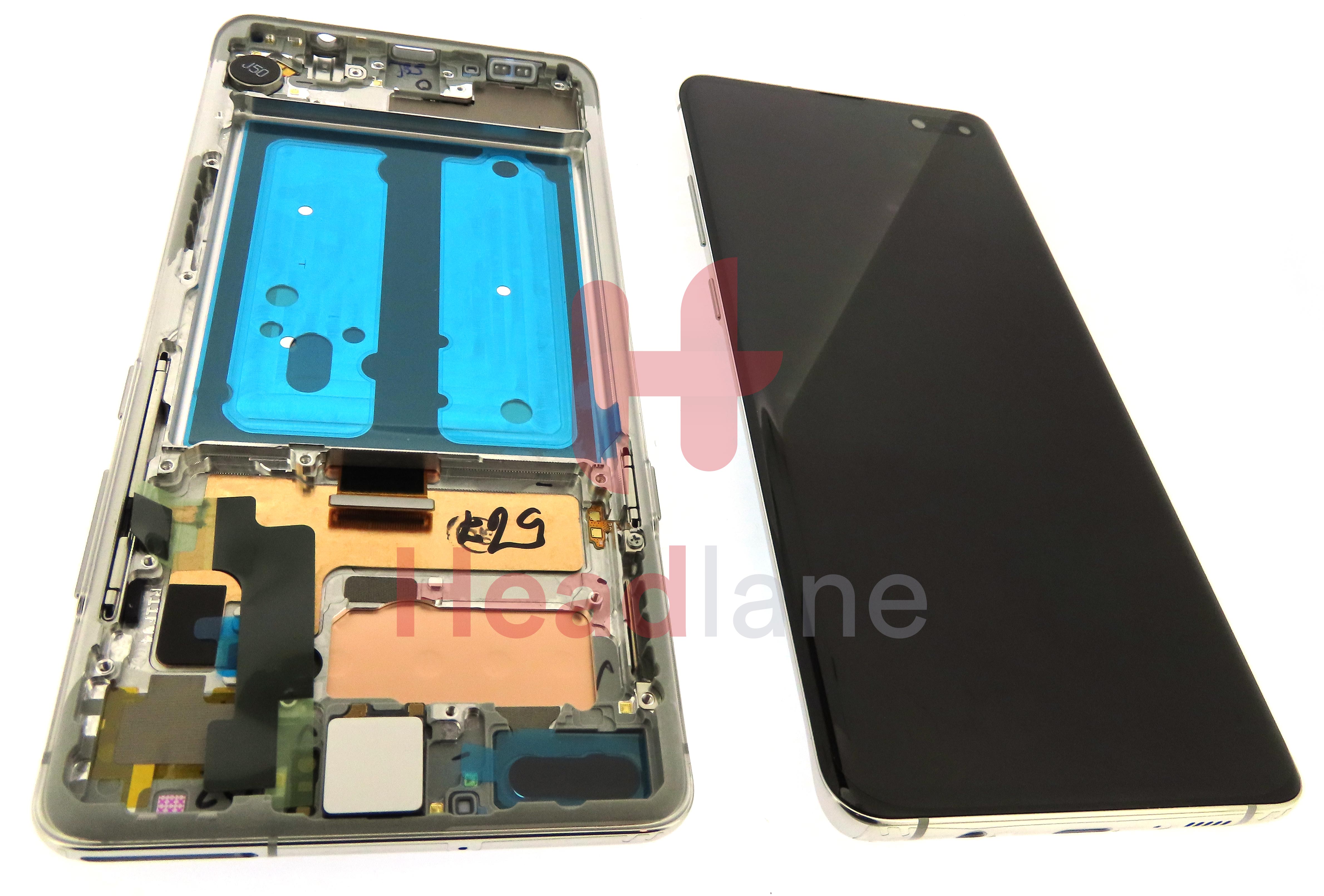 Samsung SM-G977 Galaxy S10 5G LCD Display / Screen + Touch - Crown Silver