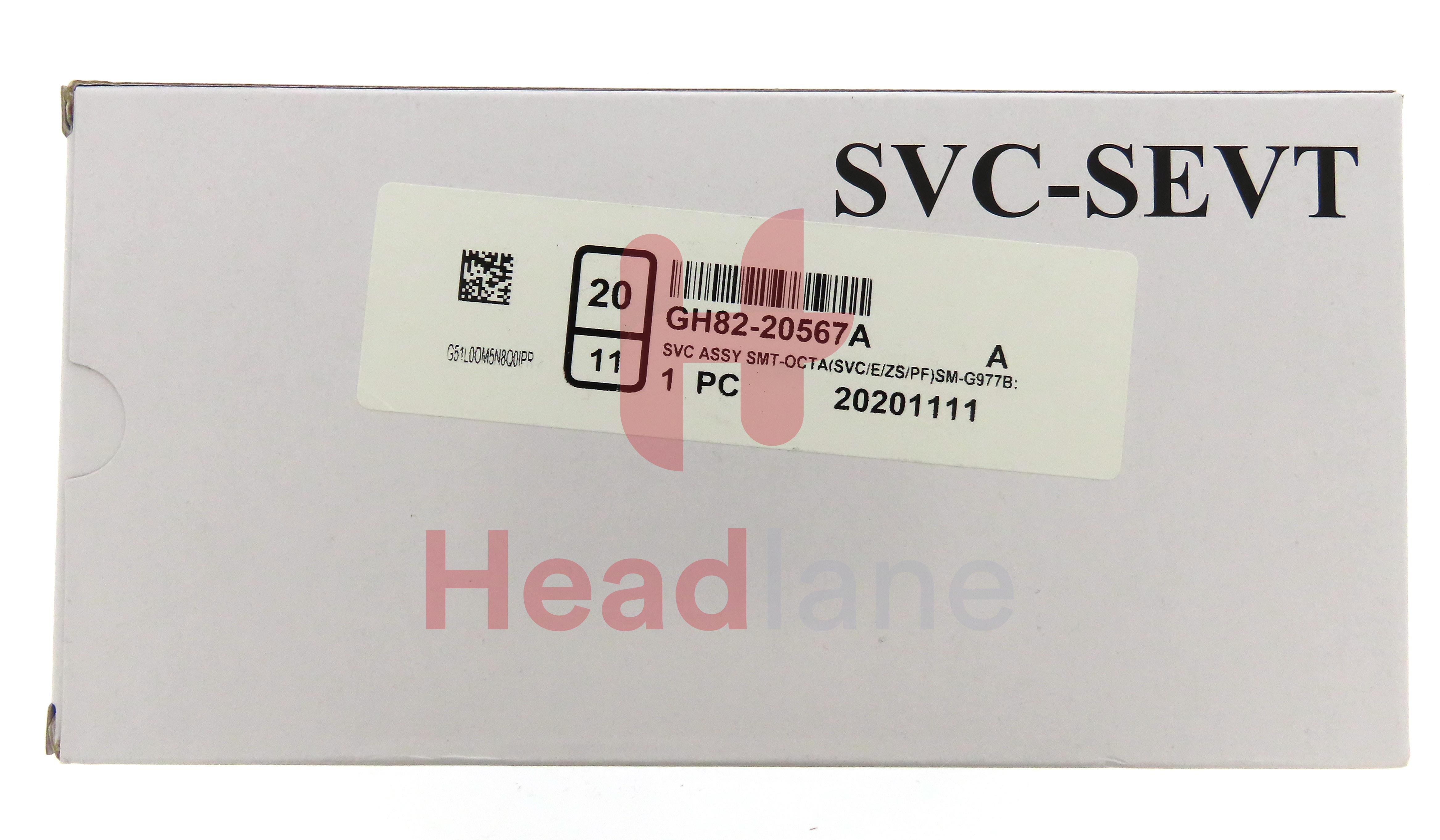 Samsung SM-G977 Galaxy S10 5G LCD Display / Screen + Touch - Crown Silver