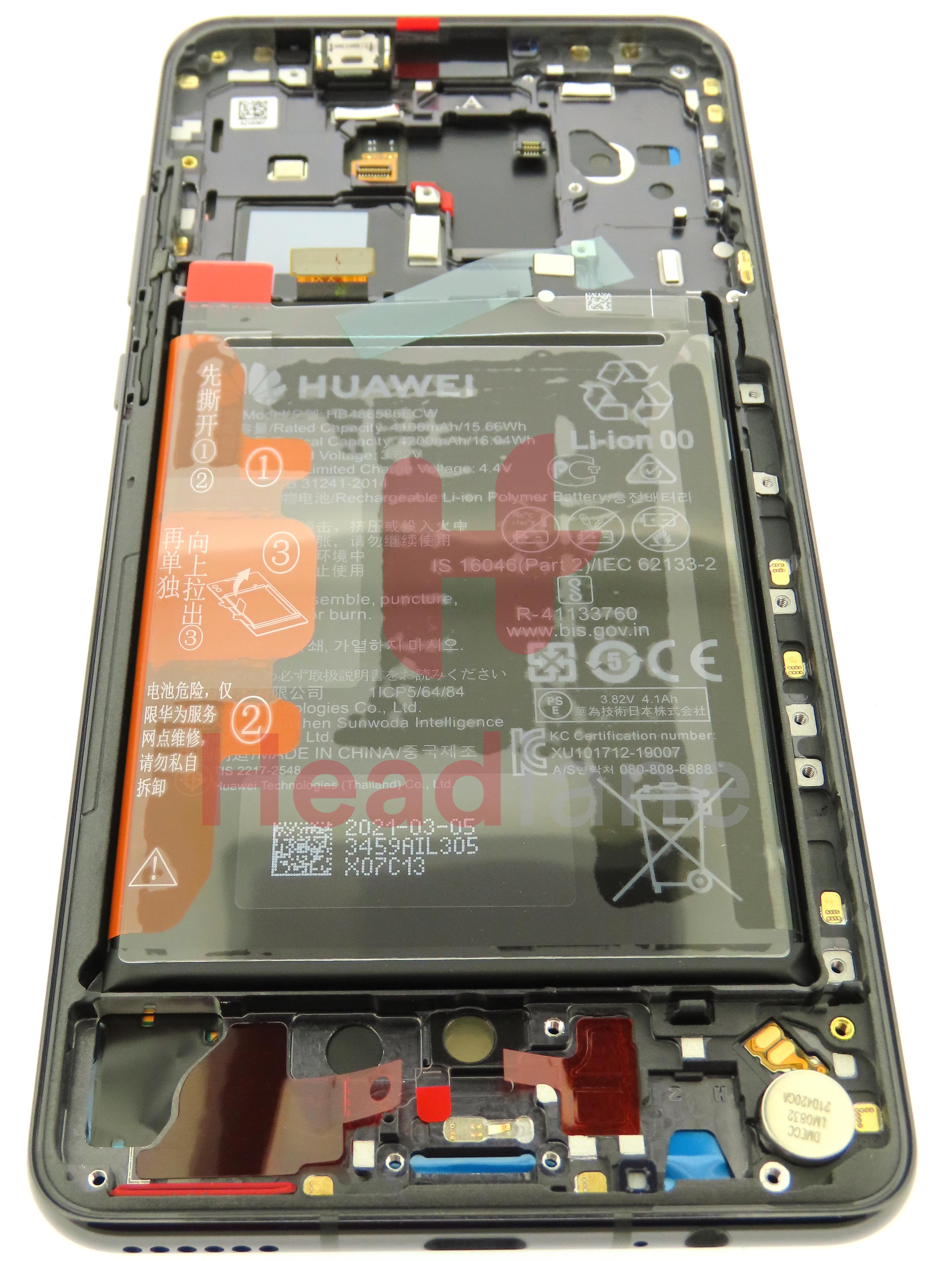 Huawei Mate 30 LCD Display / Screen + Touch + Battery - Black