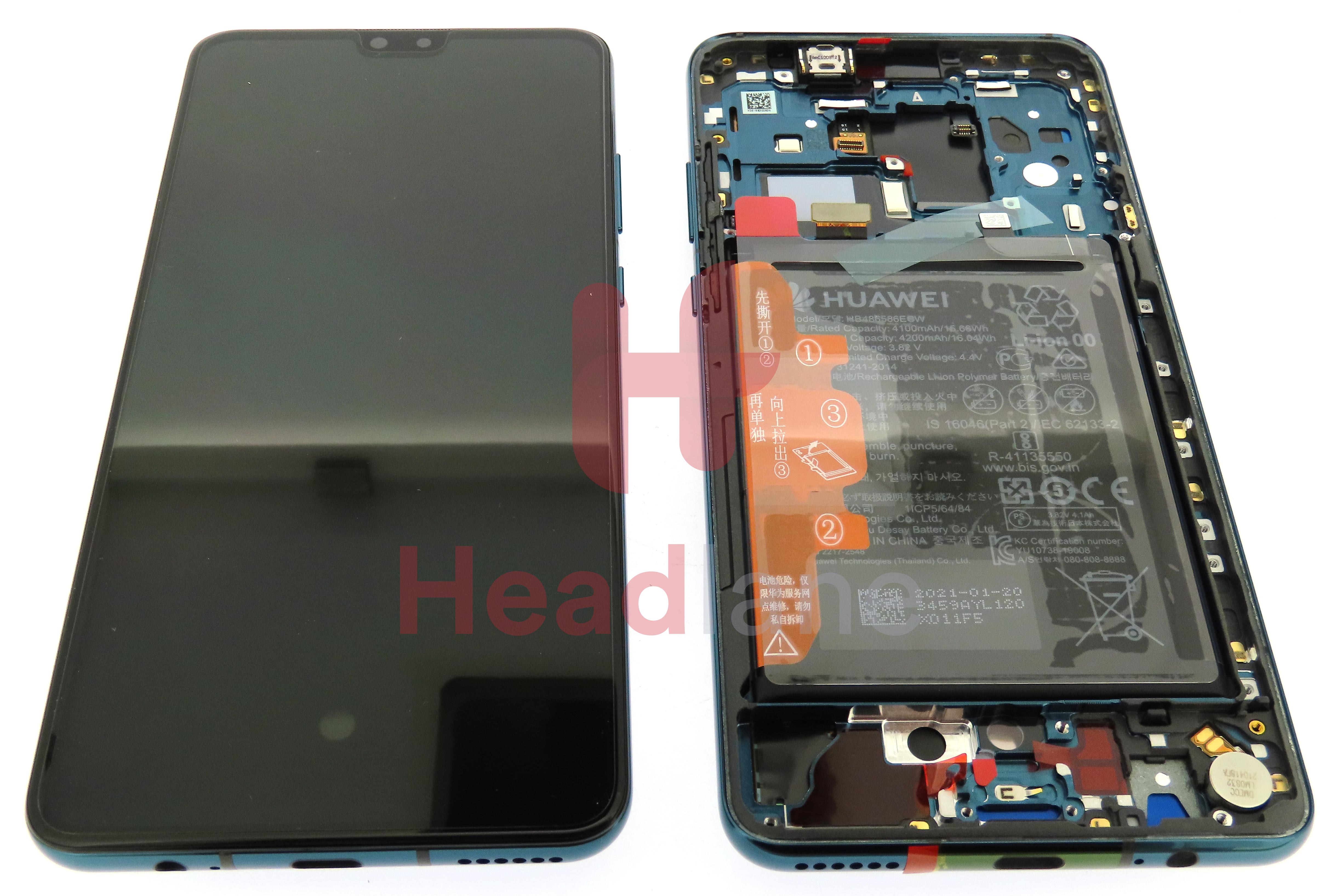 Huawei Mate 30 LCD Display / Screen + Touch + Battery - Green