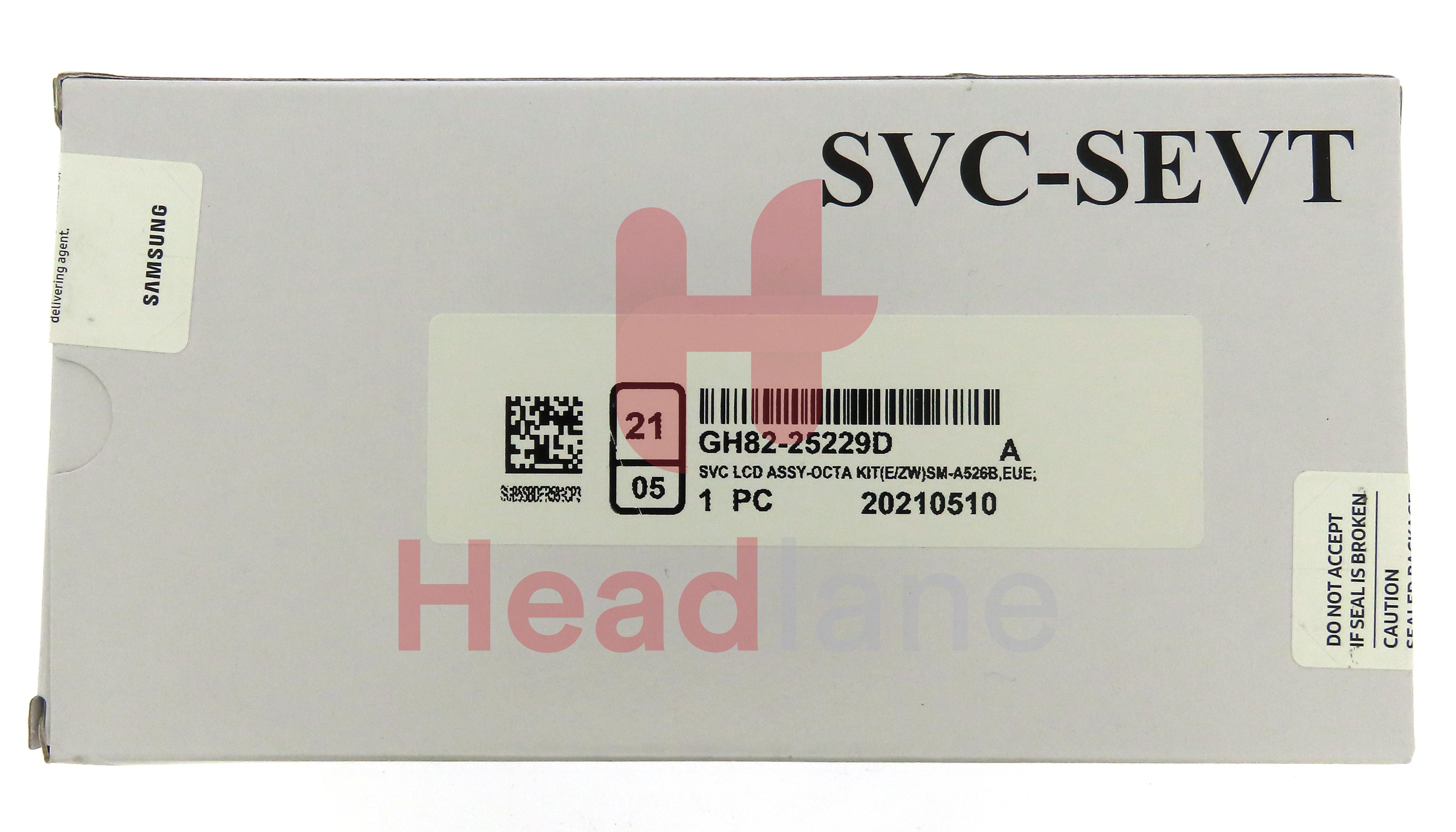 Samsung SM-A525 A526 Galaxy A52 4G A52 5G LCD Display / Screen + Touch + Battery - White