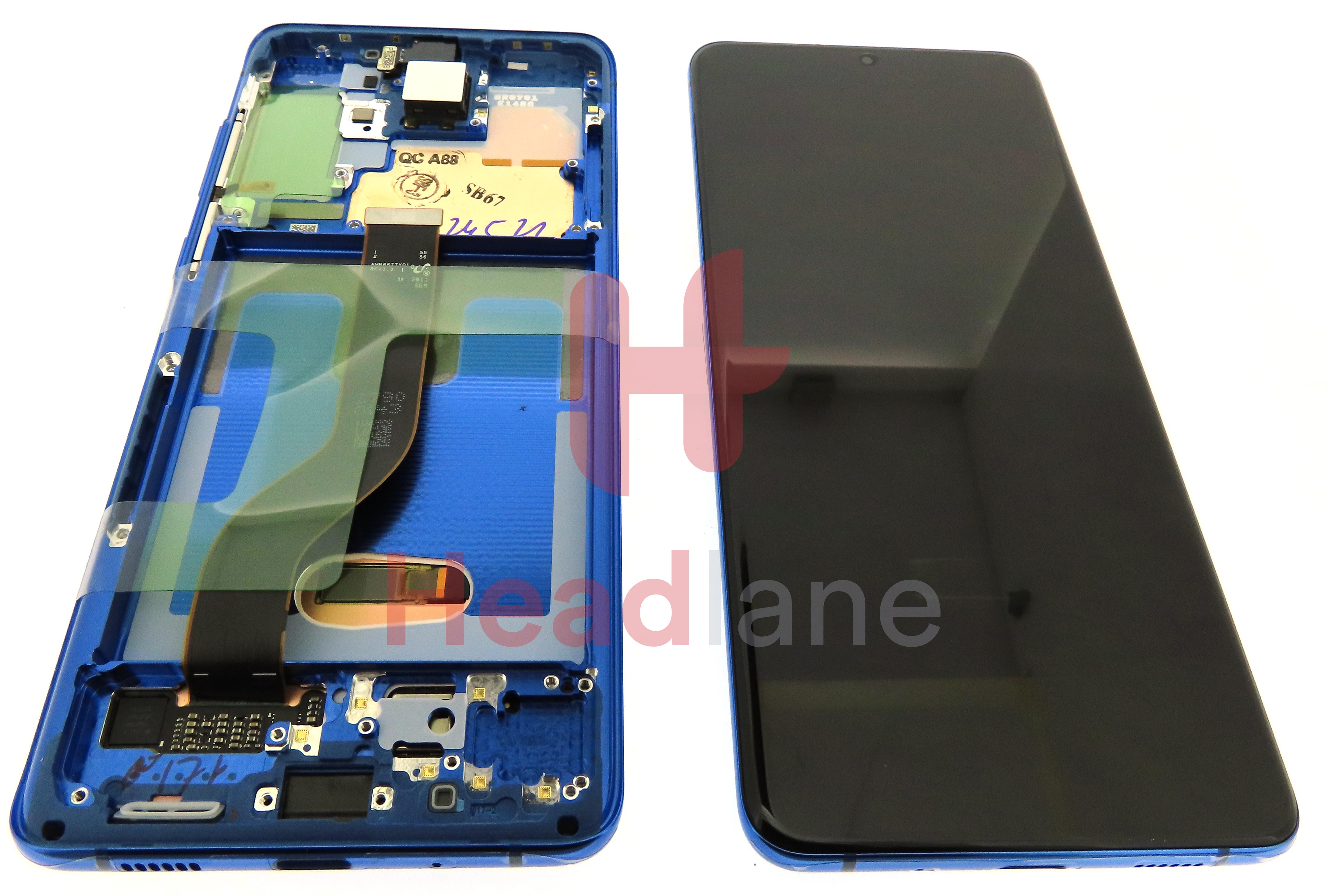 Samsung SM-G986 Galaxy S20+ / S20 Plus LCD Display / Screen + Touch - Aura Blue