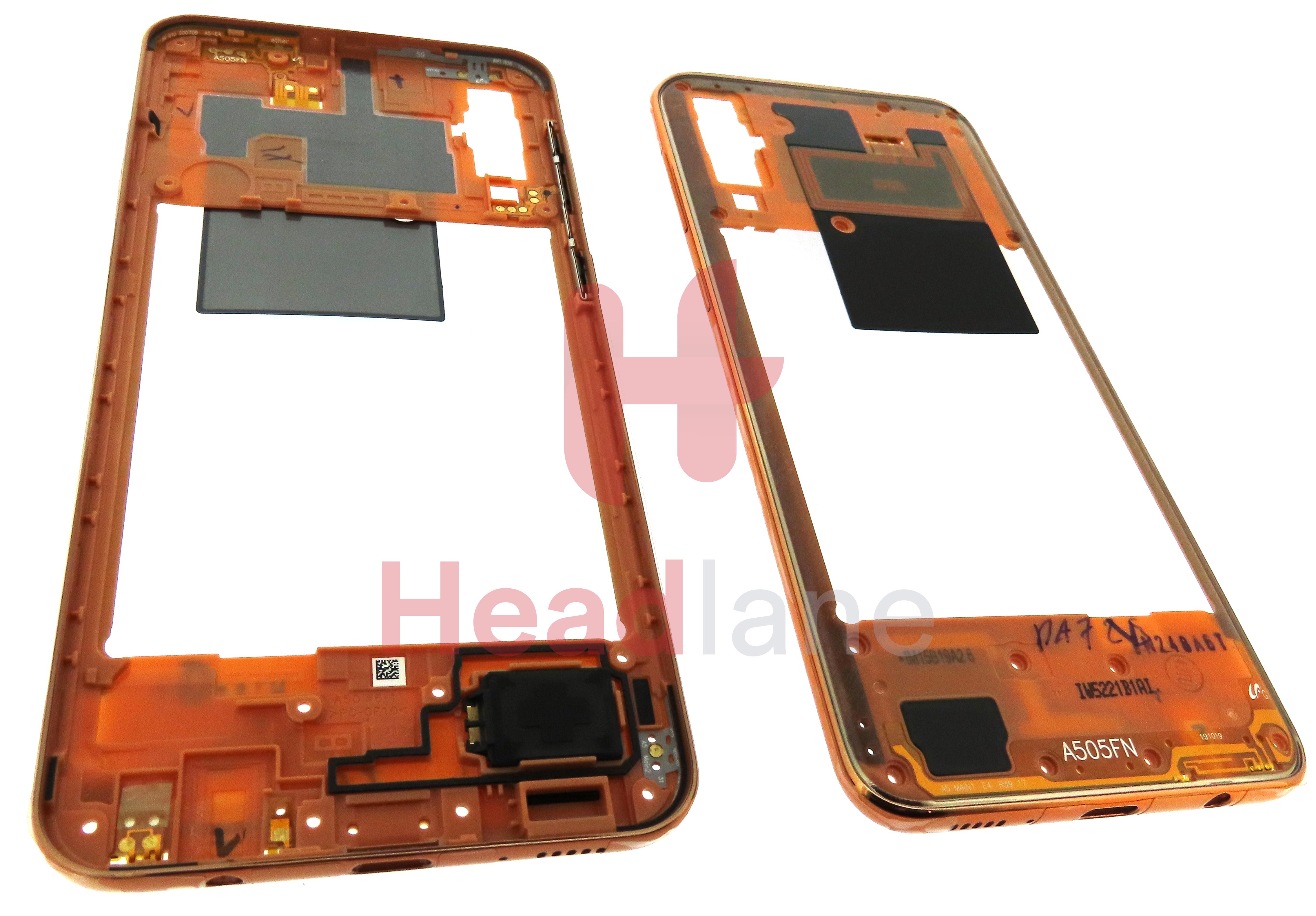 Samsung SM-A505 Galaxy A50 Middle Cover / Chassis - Coral