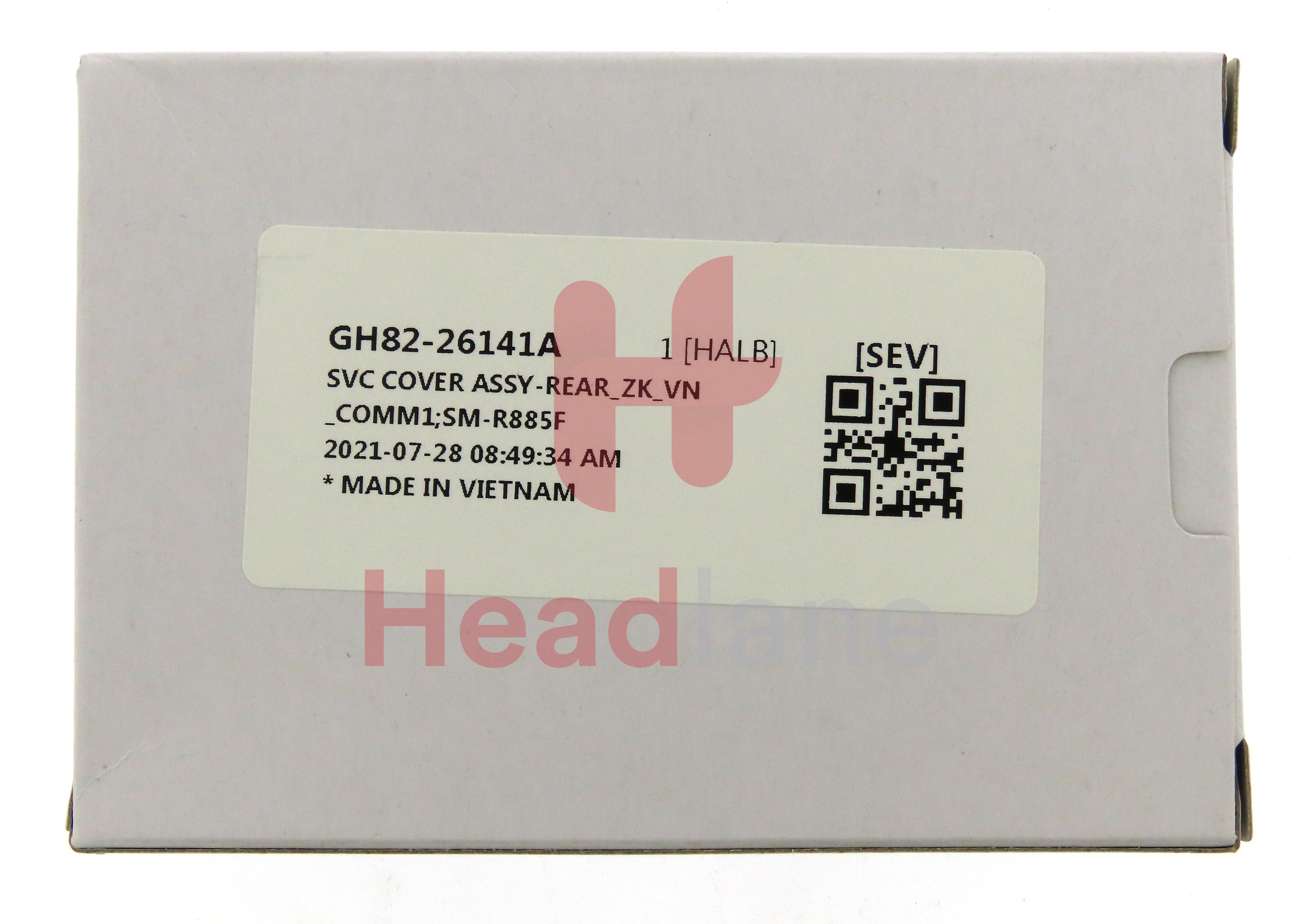 Samsung SM-R885 Galaxy Watch4 Classic 42mm 4G Back / Battery Cover - Black