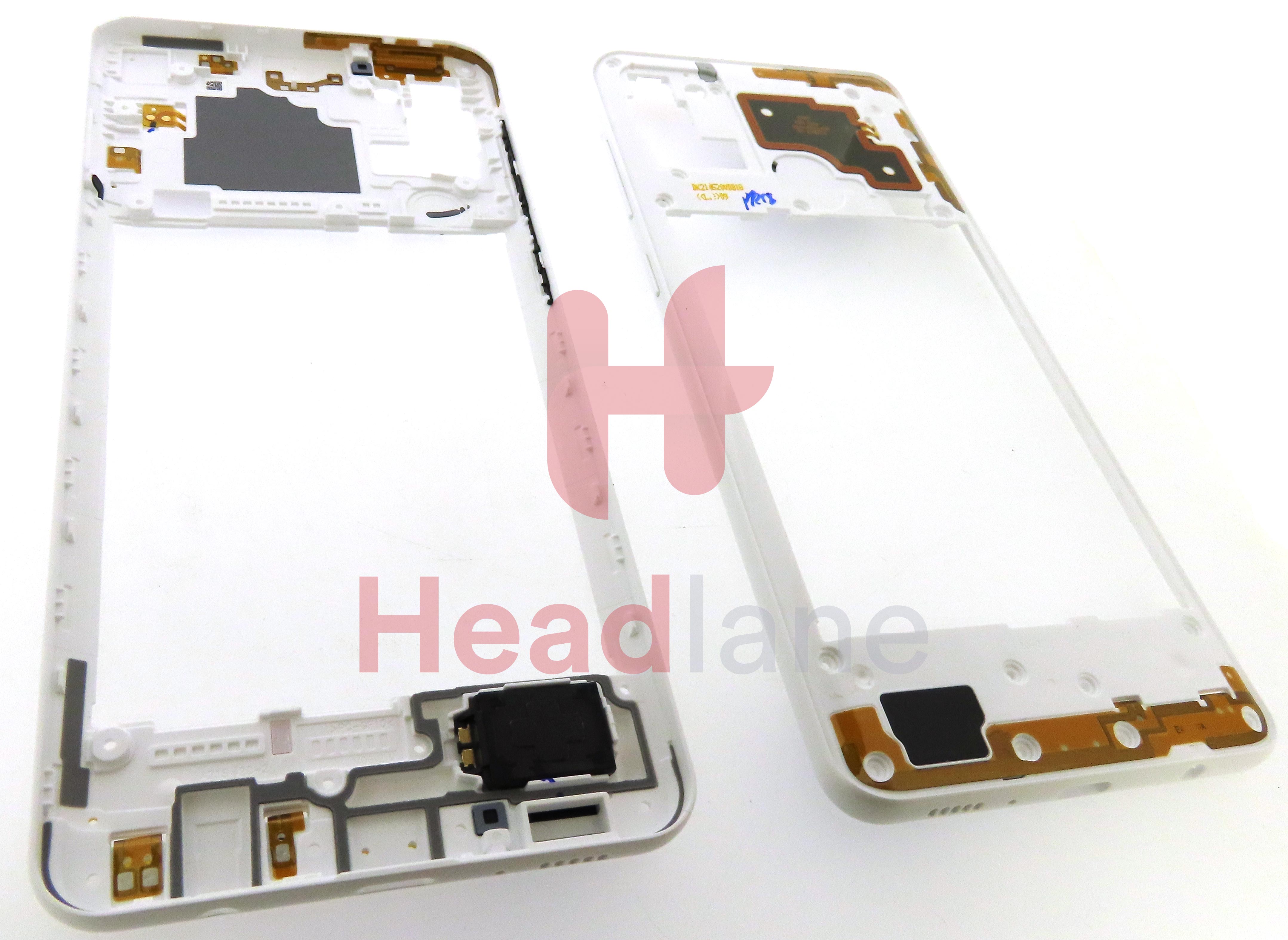 Samsung SM-A217 Galaxy A21s Middle Cover / Chassis - White