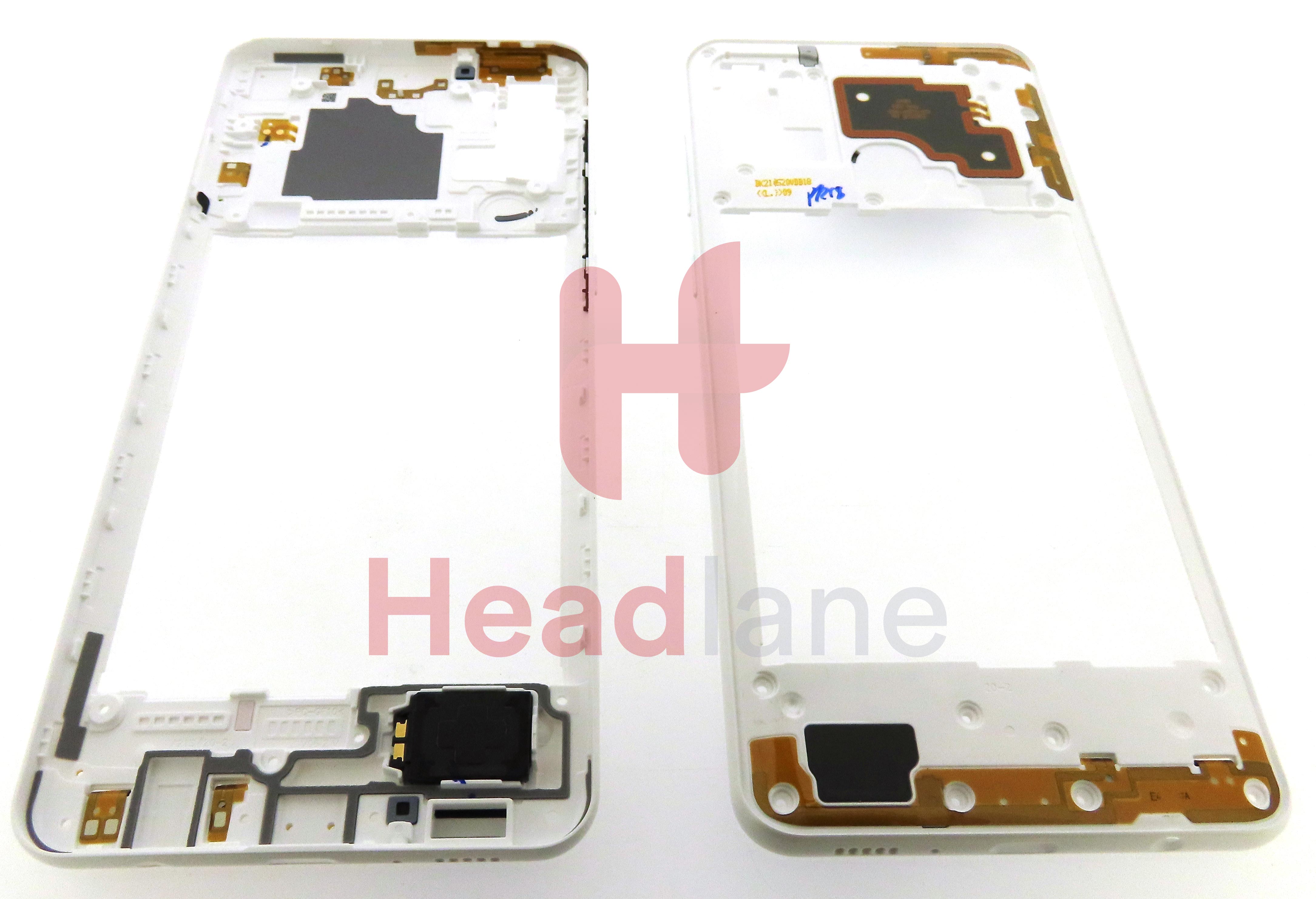 Samsung SM-A217 Galaxy A21s Middle Cover / Chassis - White