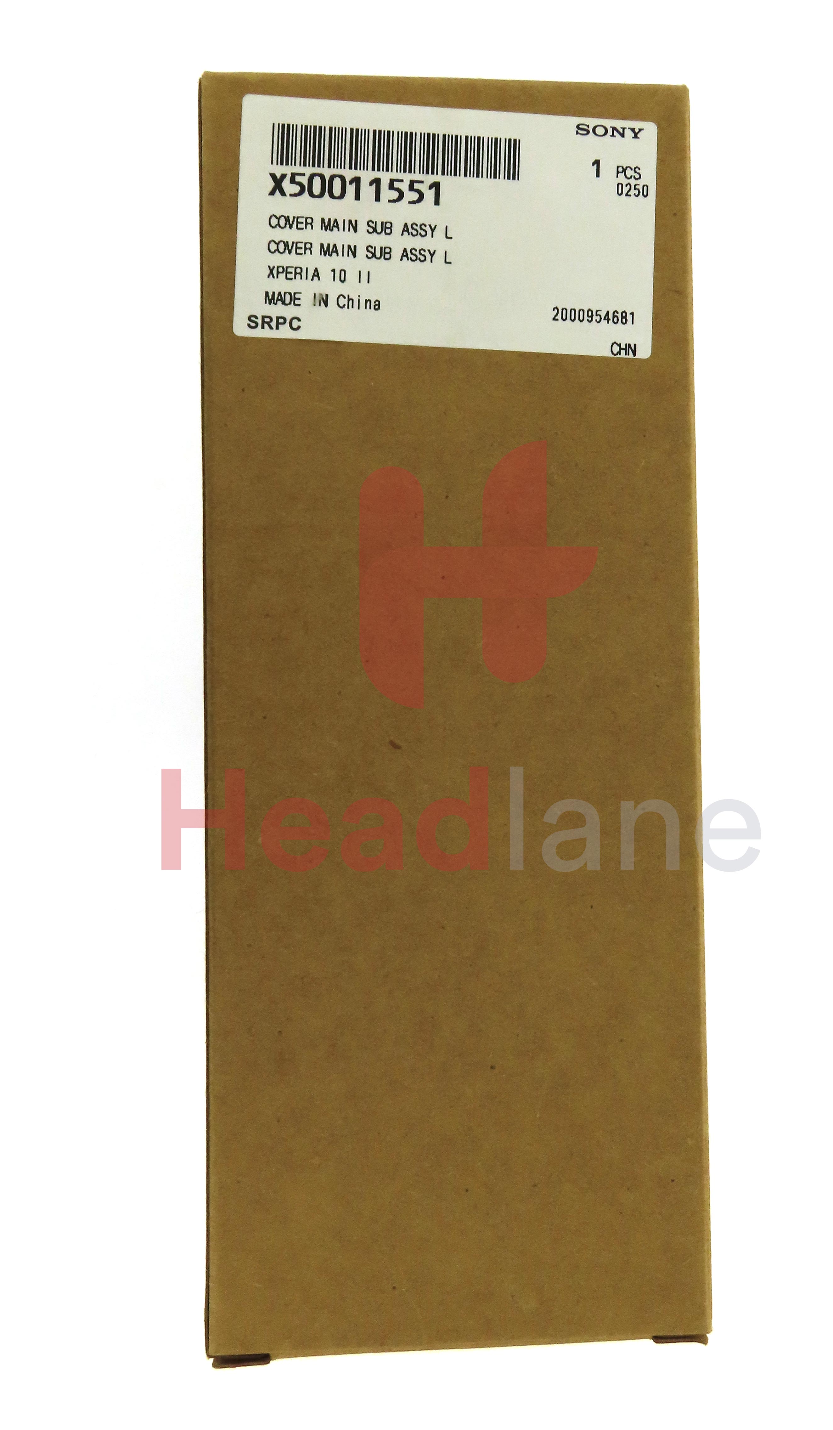 Sony XQ-AU51 XQ-AU52 Xperia 10 II Middle Cover / Chassis - Blue