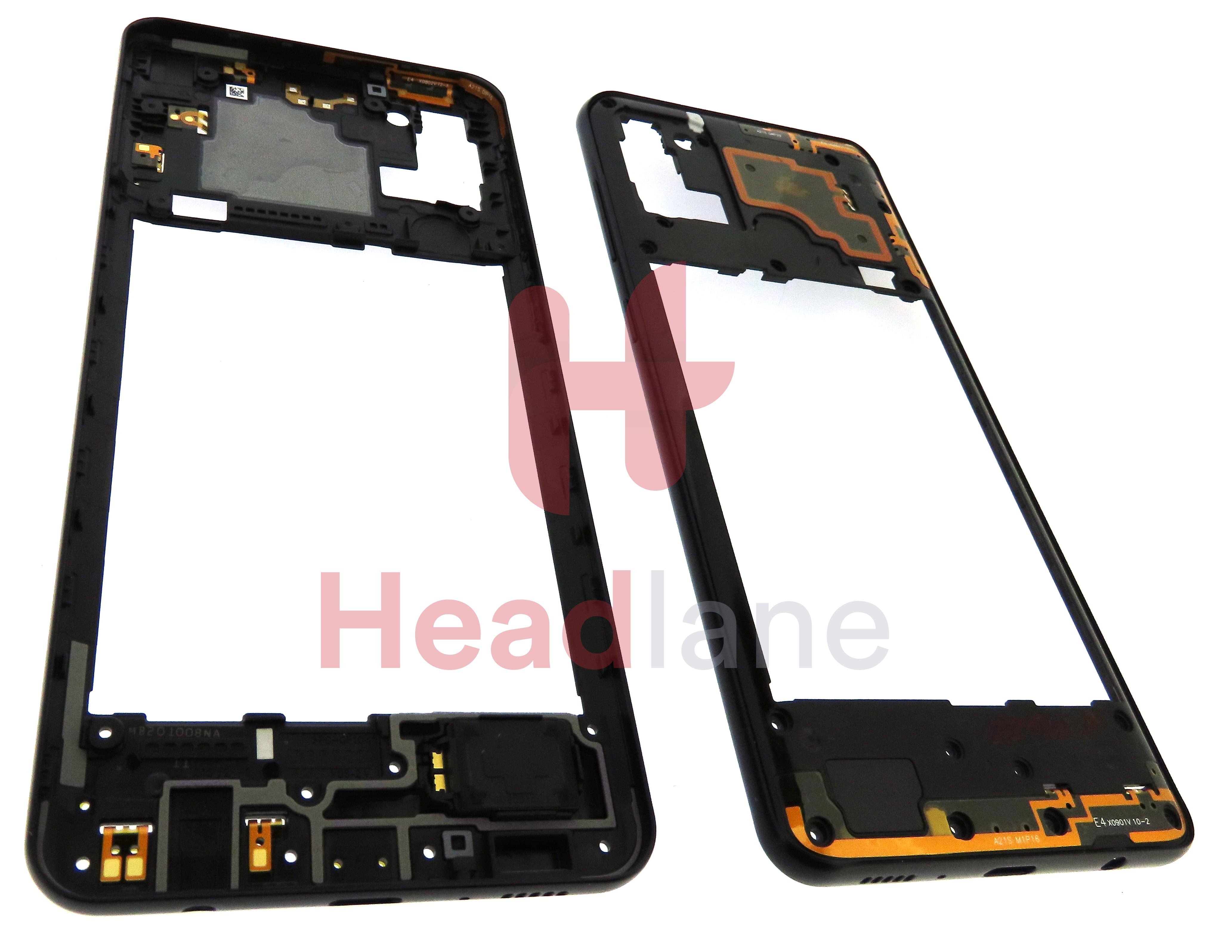 Samsung SM-A217 Galaxy A21s Middle Cover / Chassis - Black