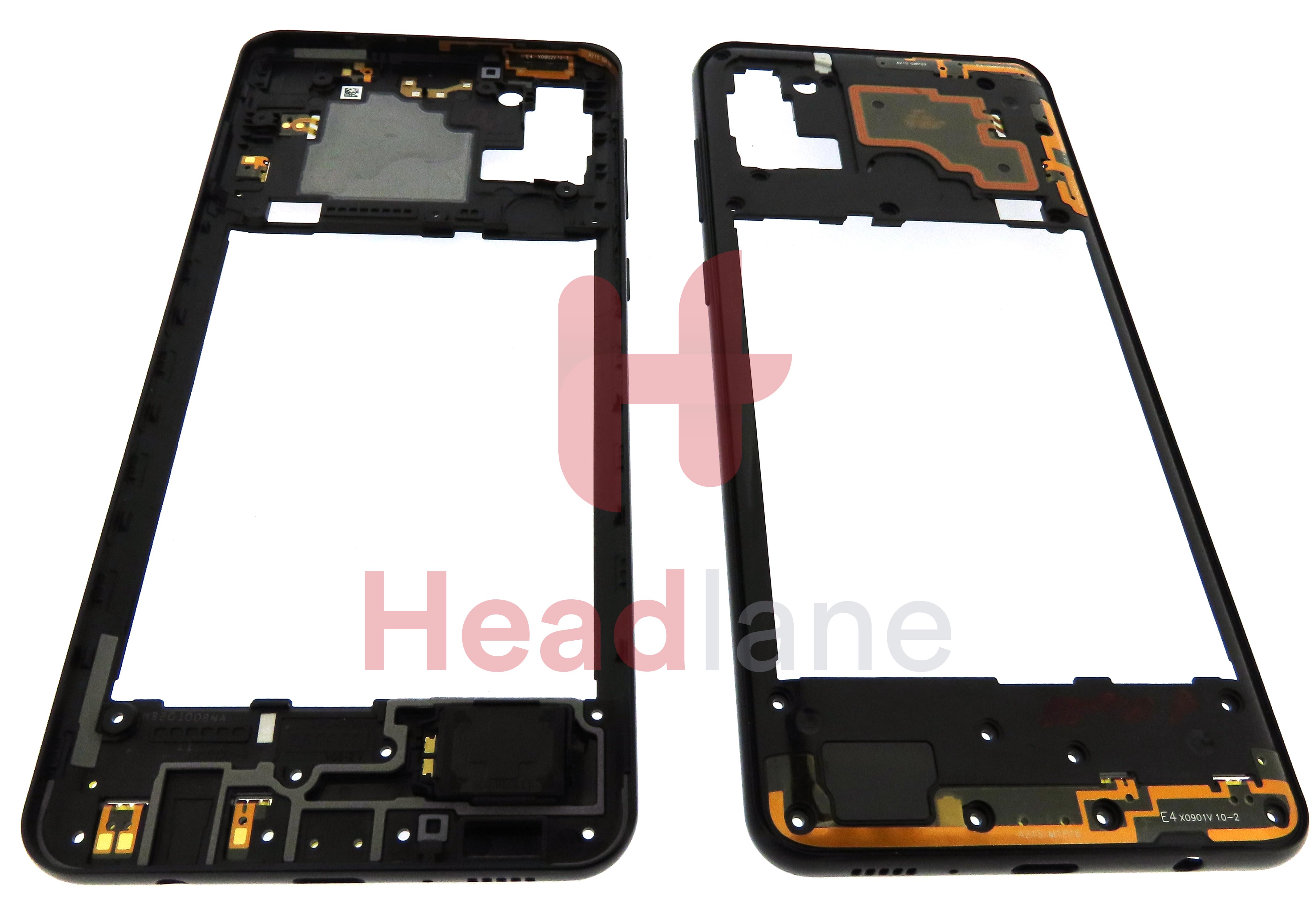 Samsung SM-A217 Galaxy A21s Middle Cover / Chassis - Black