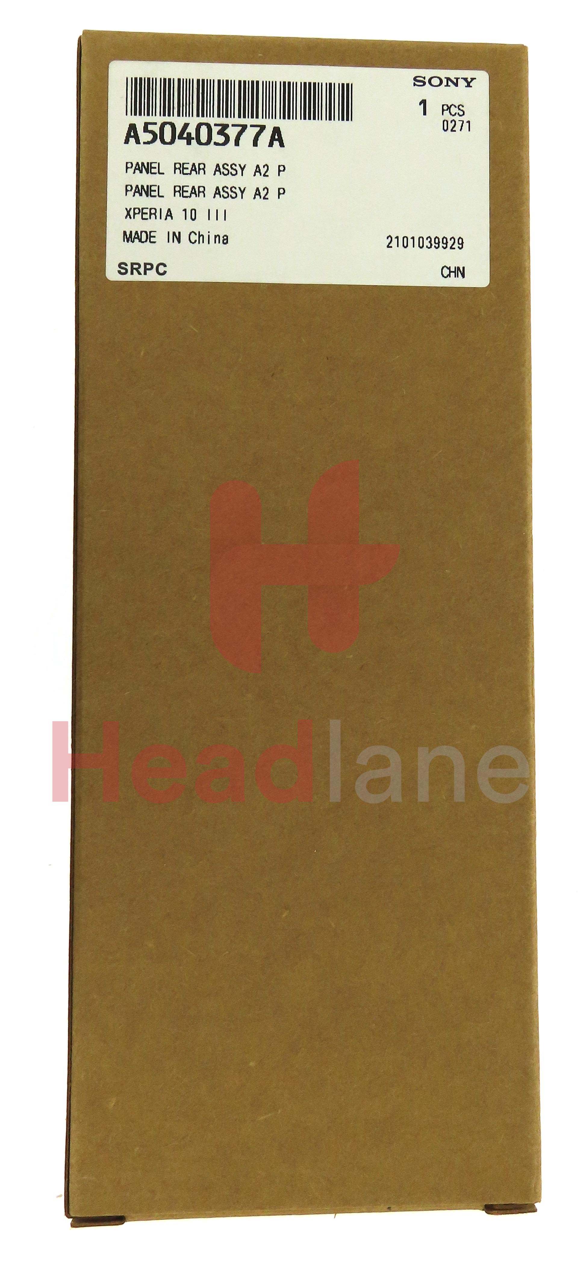 Sony XQ-BT52 Xperia10 III (Dual SIM) Back / Battery Cover - Pink