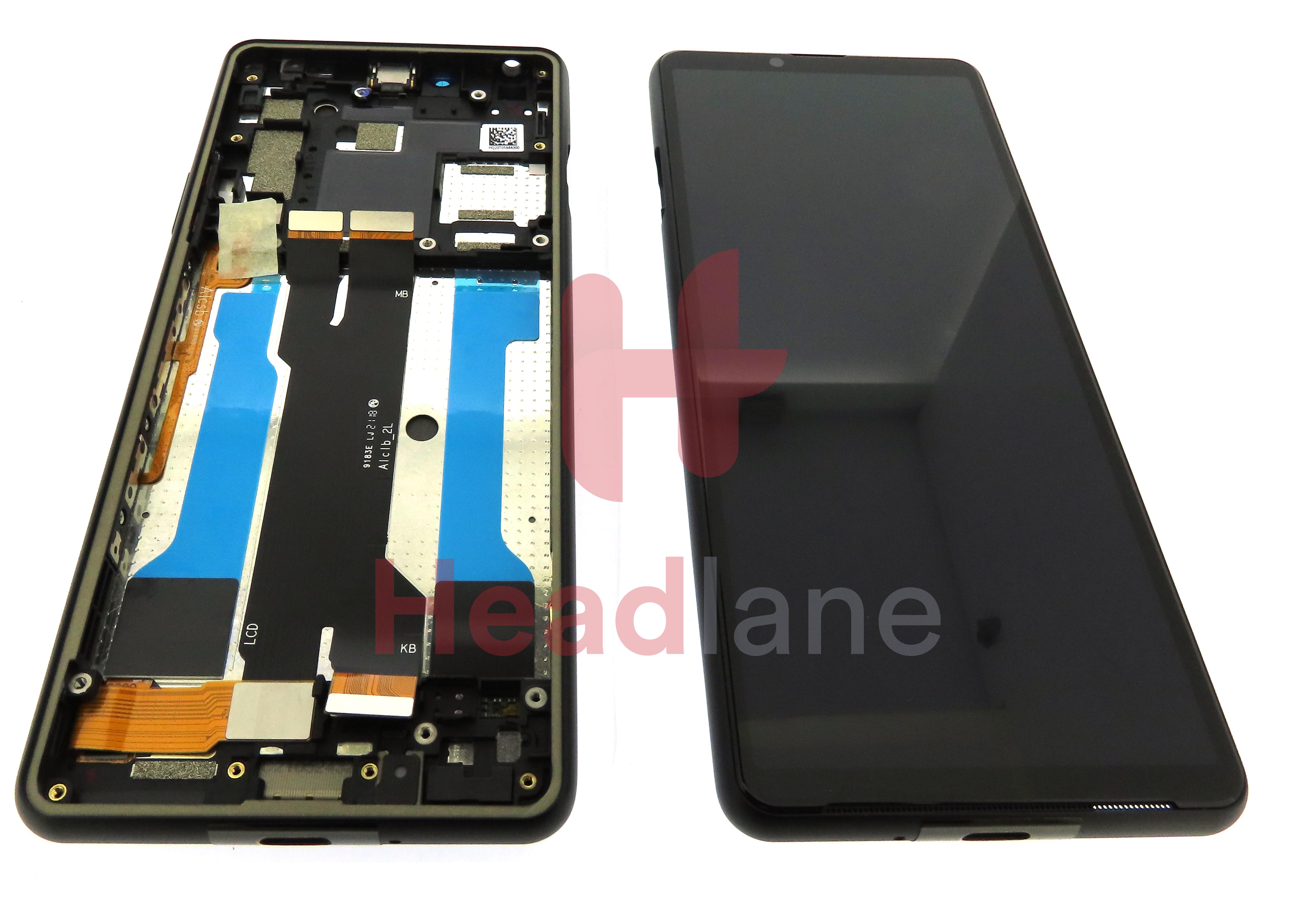 Sony XQ-BT52 Xperia 10 III (Dual SIM) LCD Display / Screen + Touch - Black