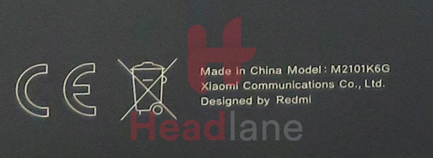 Xiaomi Redmi Note 10 Pro Back / Battery Cover - Black