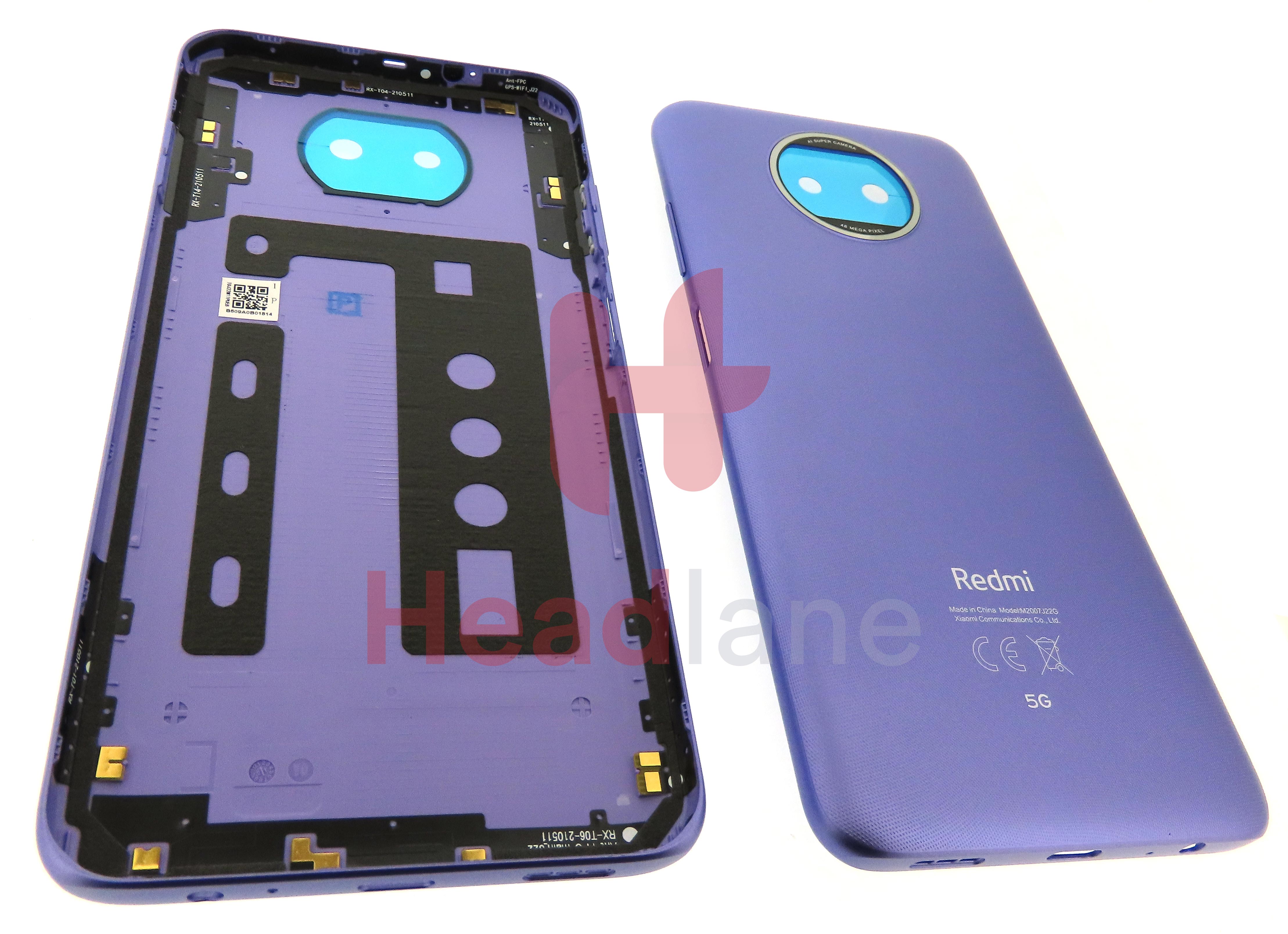 Xiaomi Redmi Note 9T 5G Back / Battery Cover - Purple
