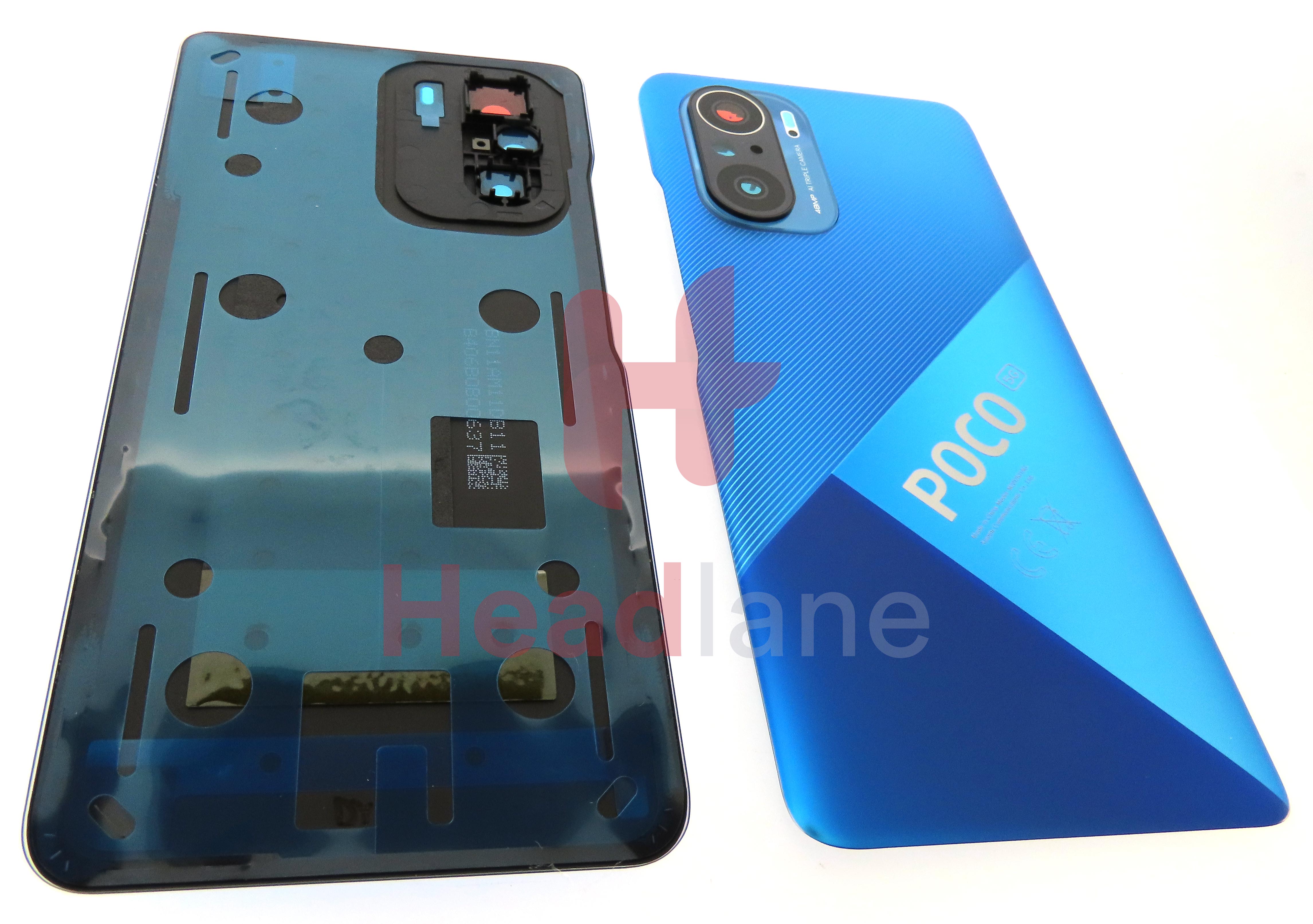 Xiaomi Poco F3 Back / Battery Cover - Blue