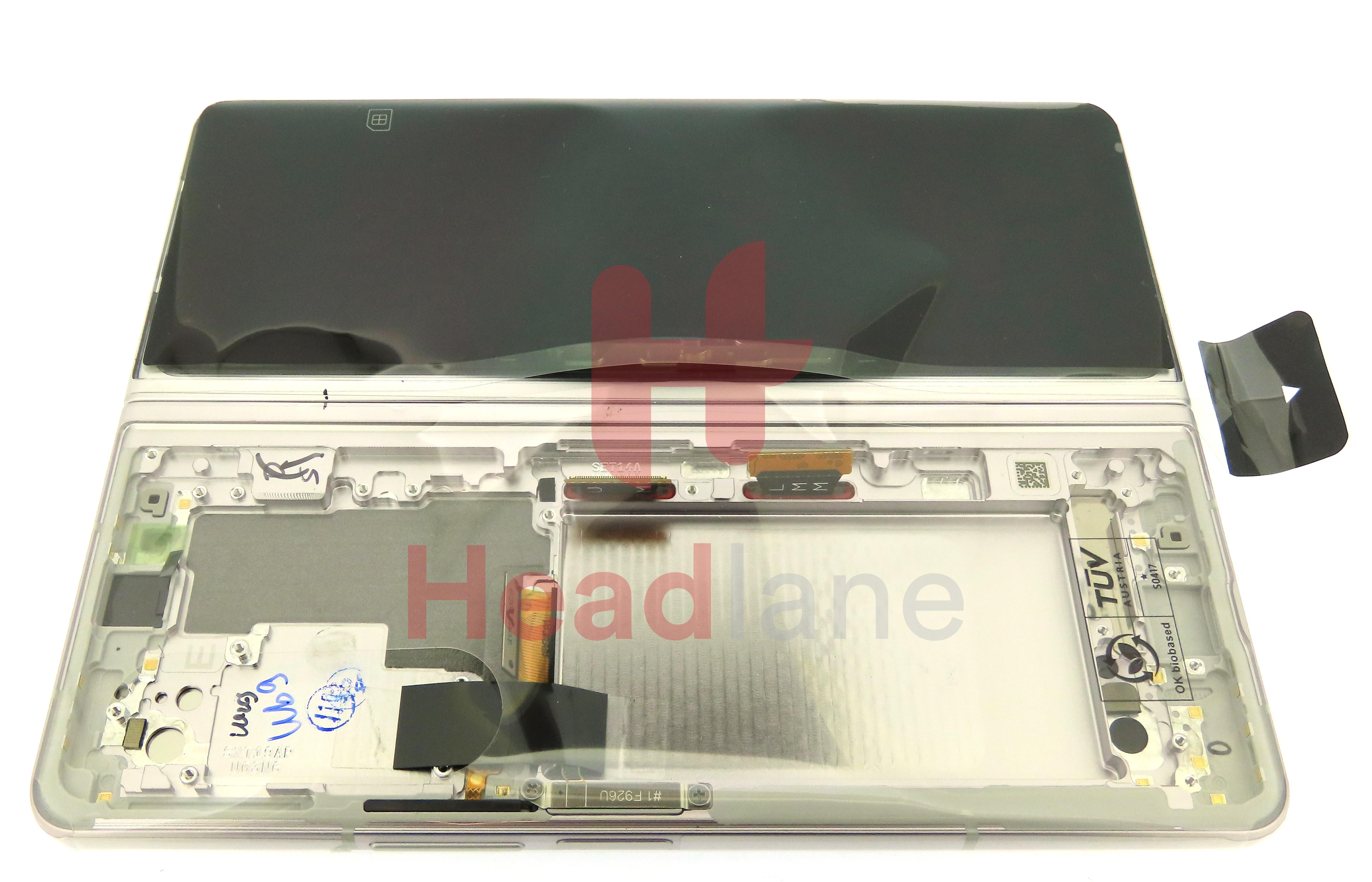 Samsung SM-F926 Galaxy Z Fold3 5G LCD Display / Screen + Touch - Phantom Silver