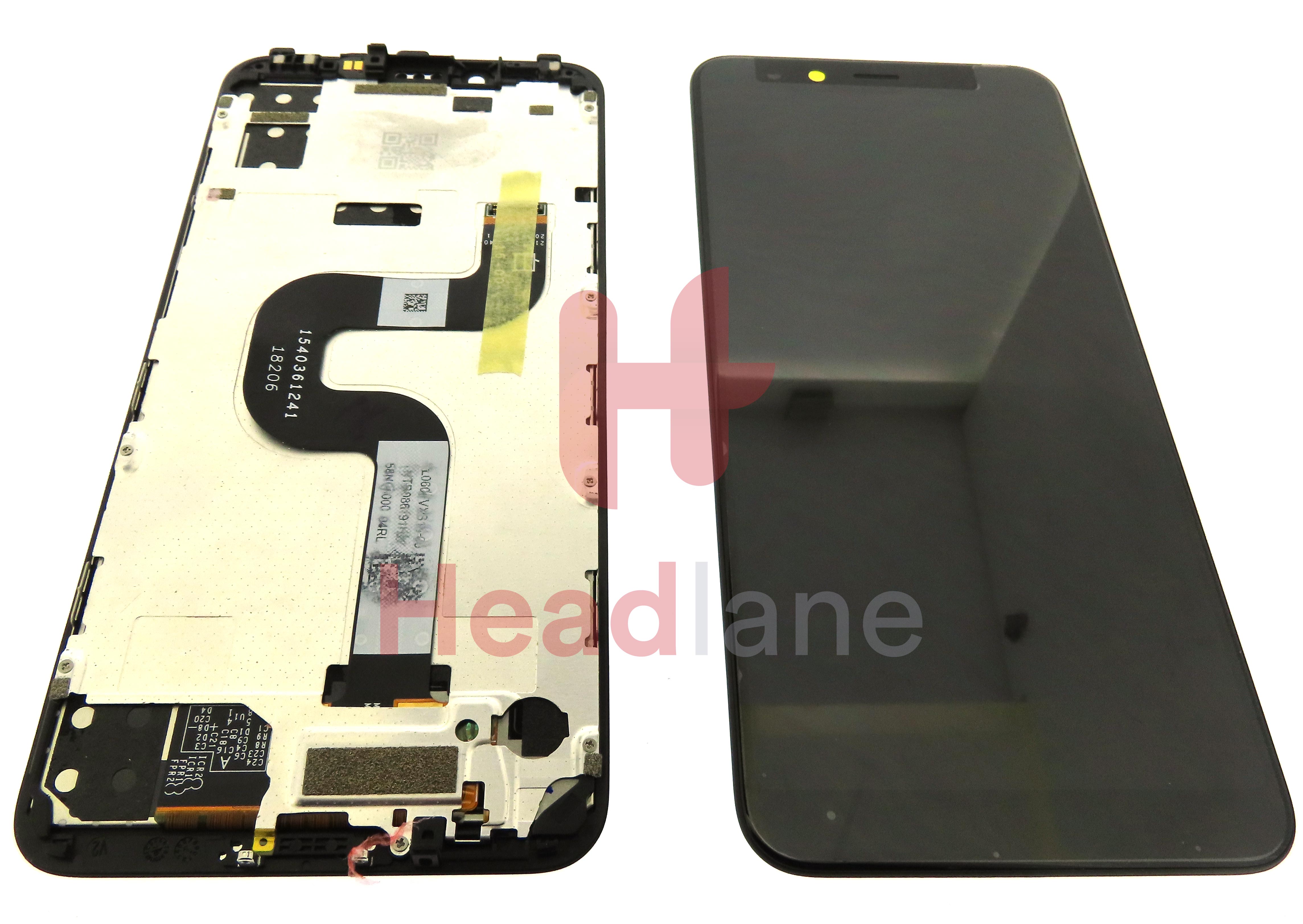 Xiaomi Mi A2 / Mi 6X LCD Display / Screen + Touch - Black