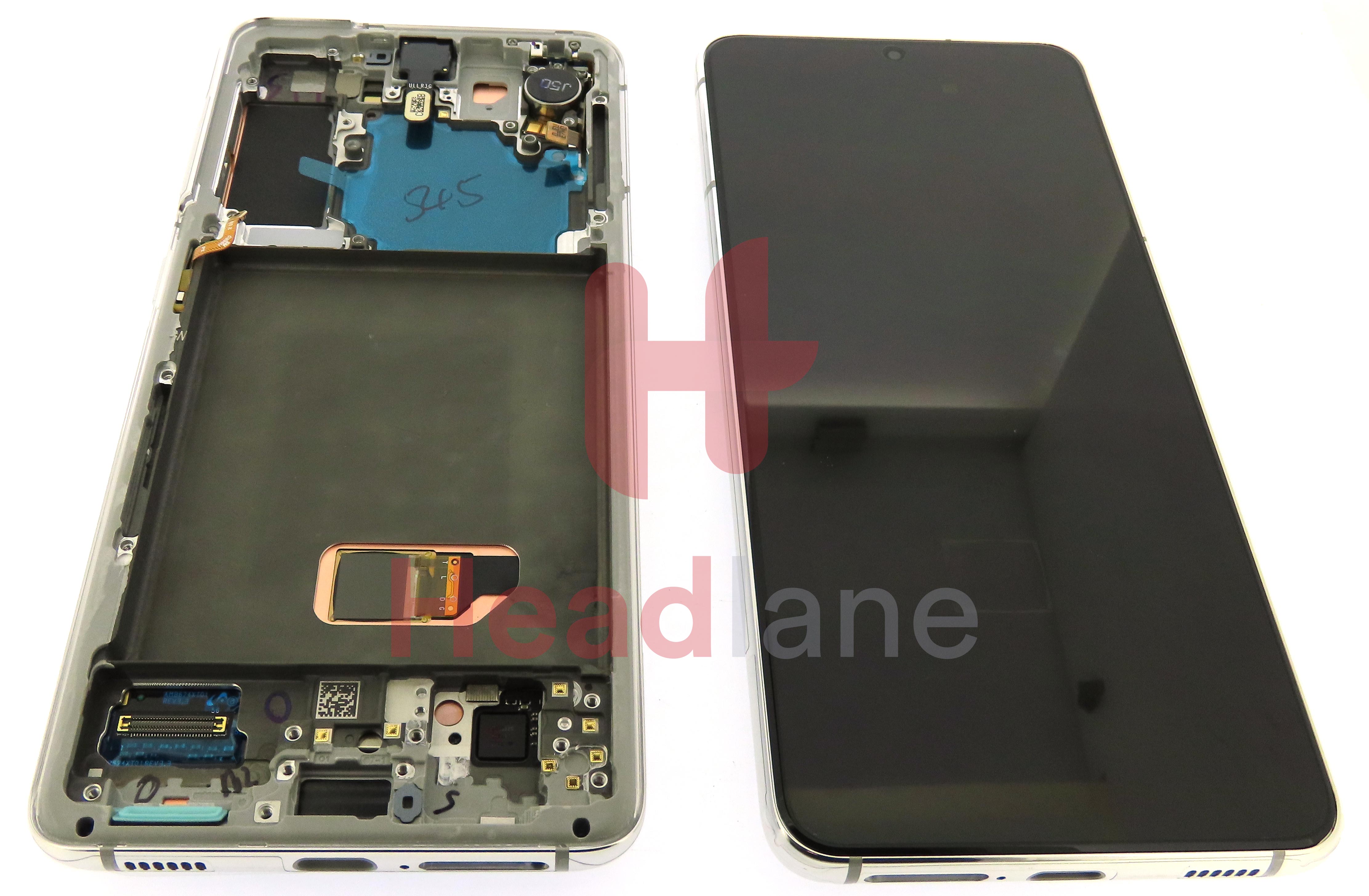 Samsung SM-G991 Galaxy S21 5G LCD Display / Screen + Touch - Phantom White