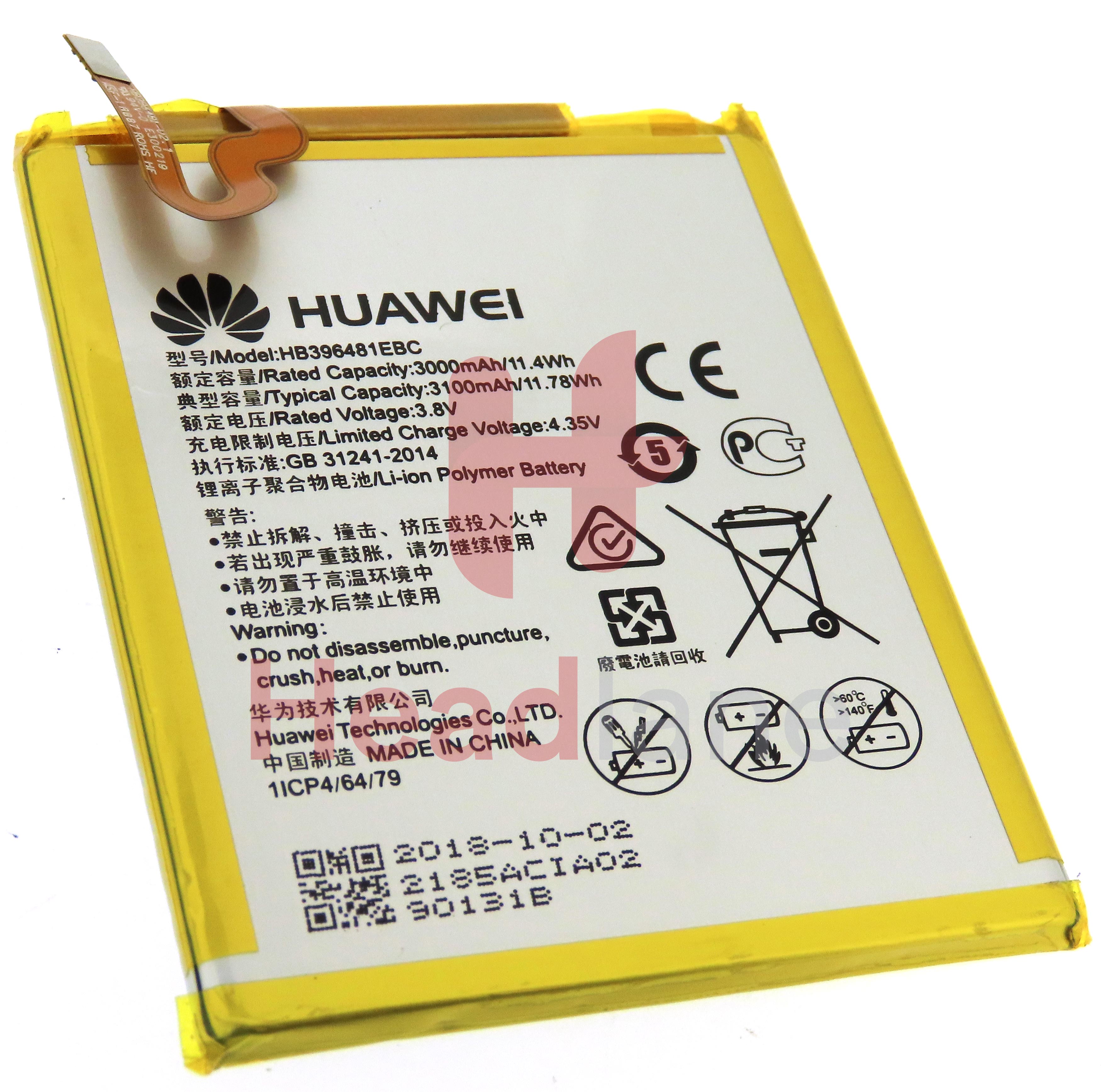 Huawei Honor 5X Y6 II HB396481EBC Battery
