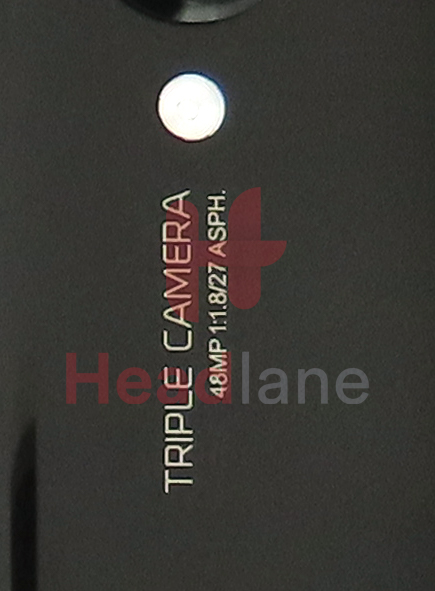 Huawei P30 Lite (New Edition) Back / Battery Cover - Black (MAR-LX1B 48MP Rear Camera)