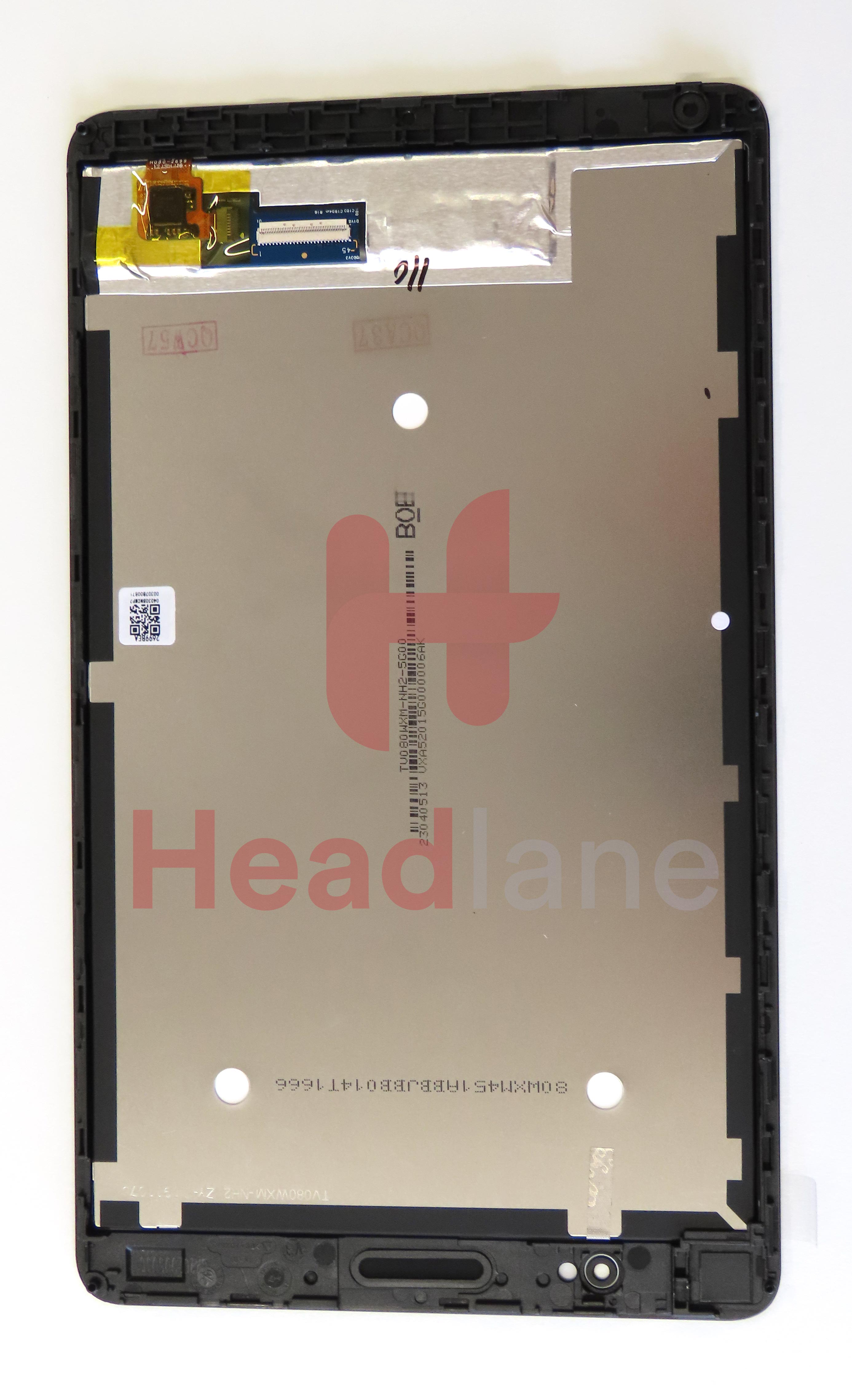 Huawei MediaPad T3 8.0 Black LCD Display / Screen + Touch