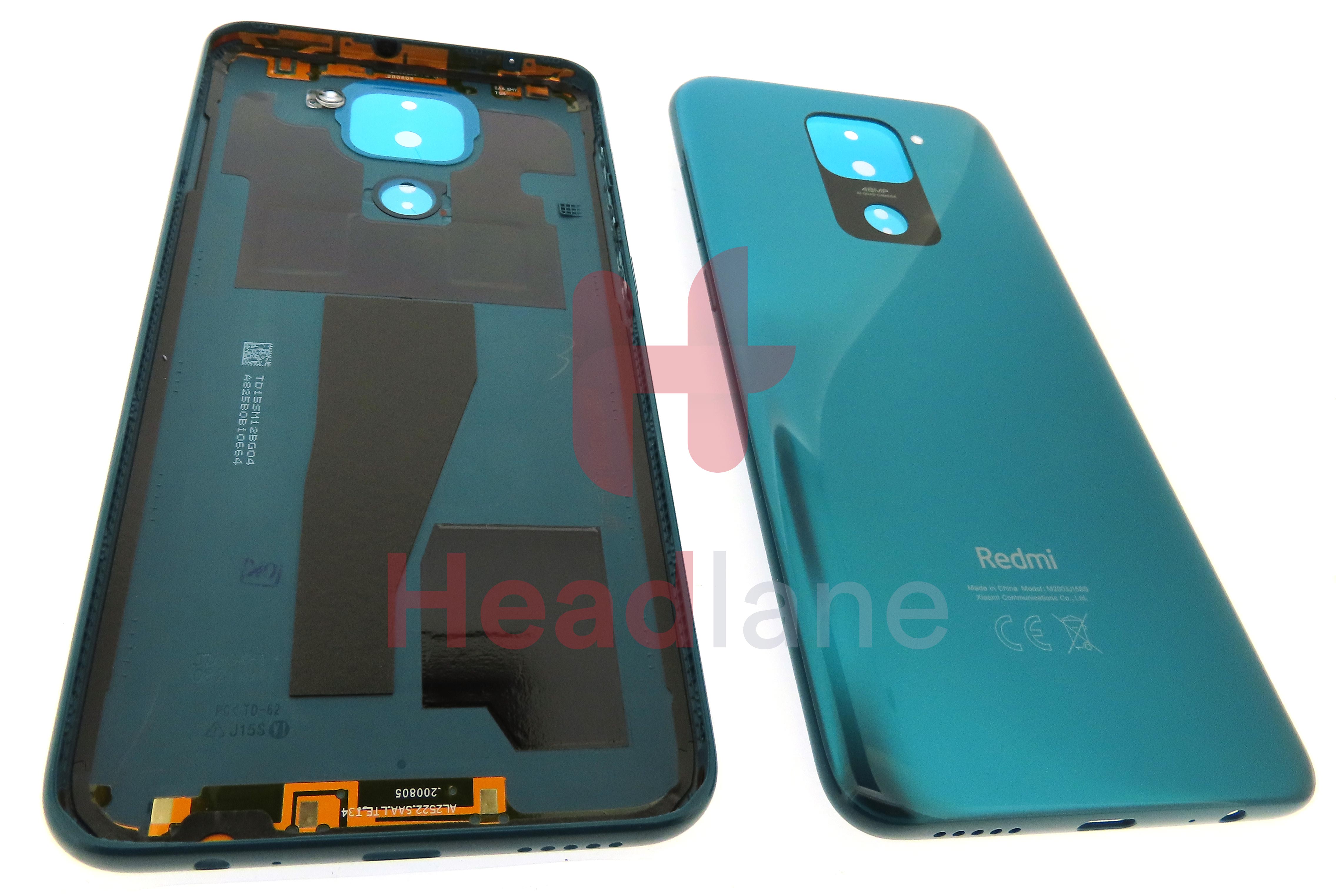 Xiaomi Redmi Note 9 Back / Battery Cover - Green